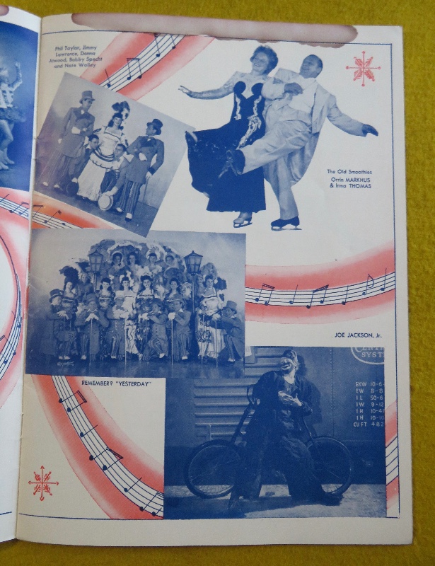 Original 1946 Sexy George Petty Pin Up Girl Ice Capades Program