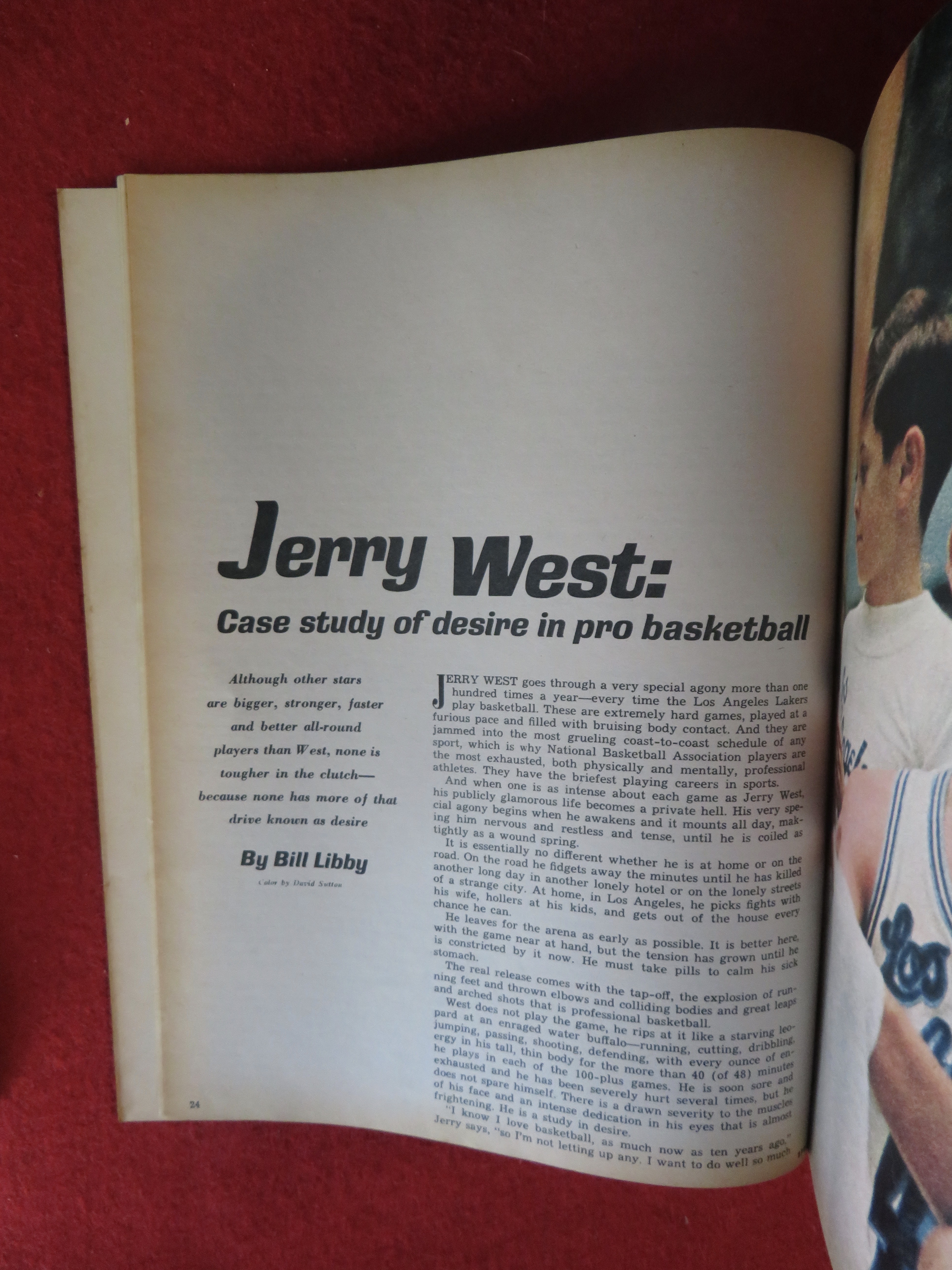 Sport Magazine March 1965 Jerry West/ Bobby Hull