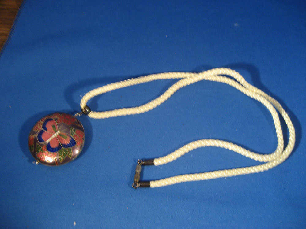 Butterfly Enamel Necklace