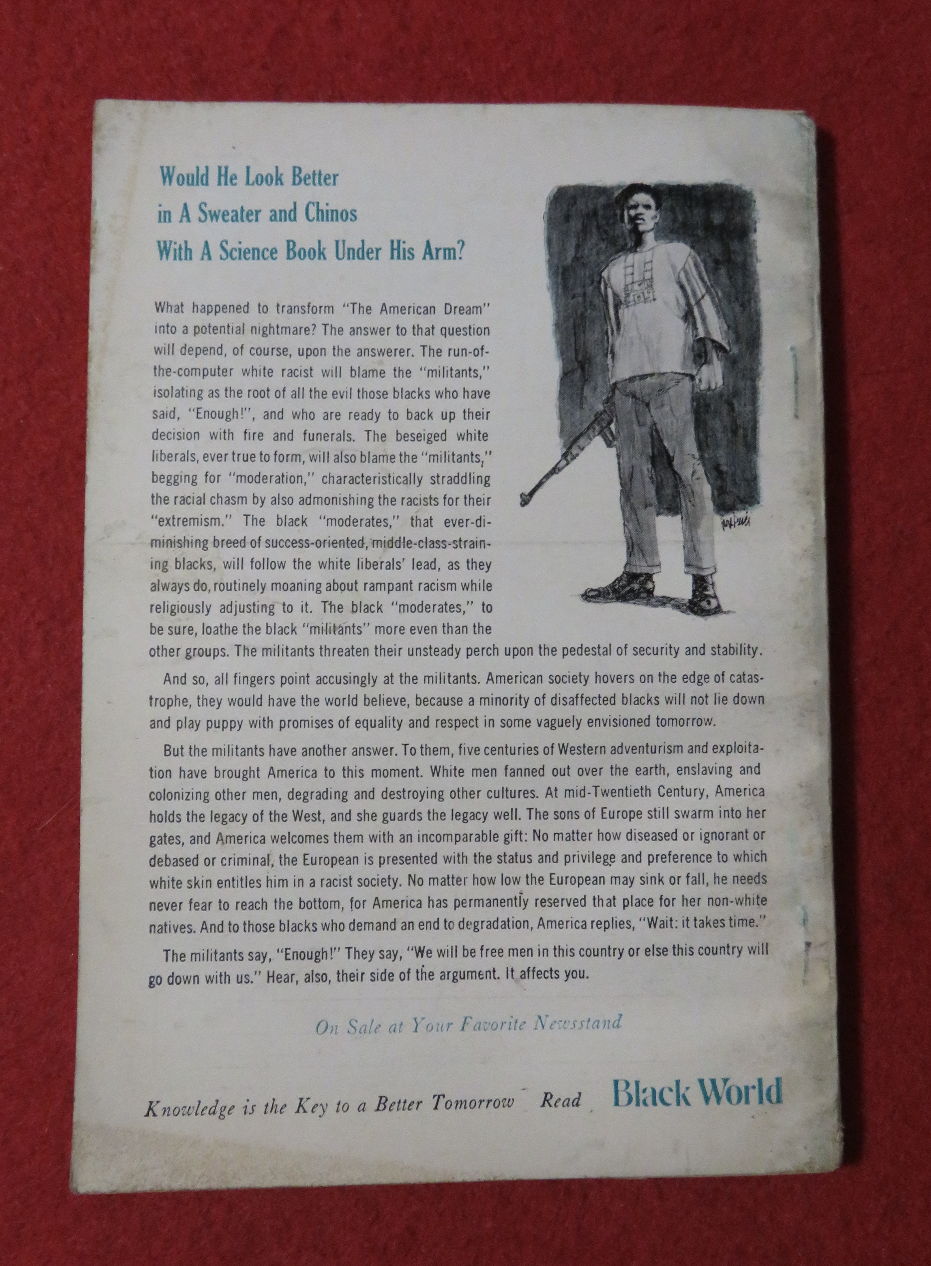 Black World Magazine May 1972 Africa Notebook