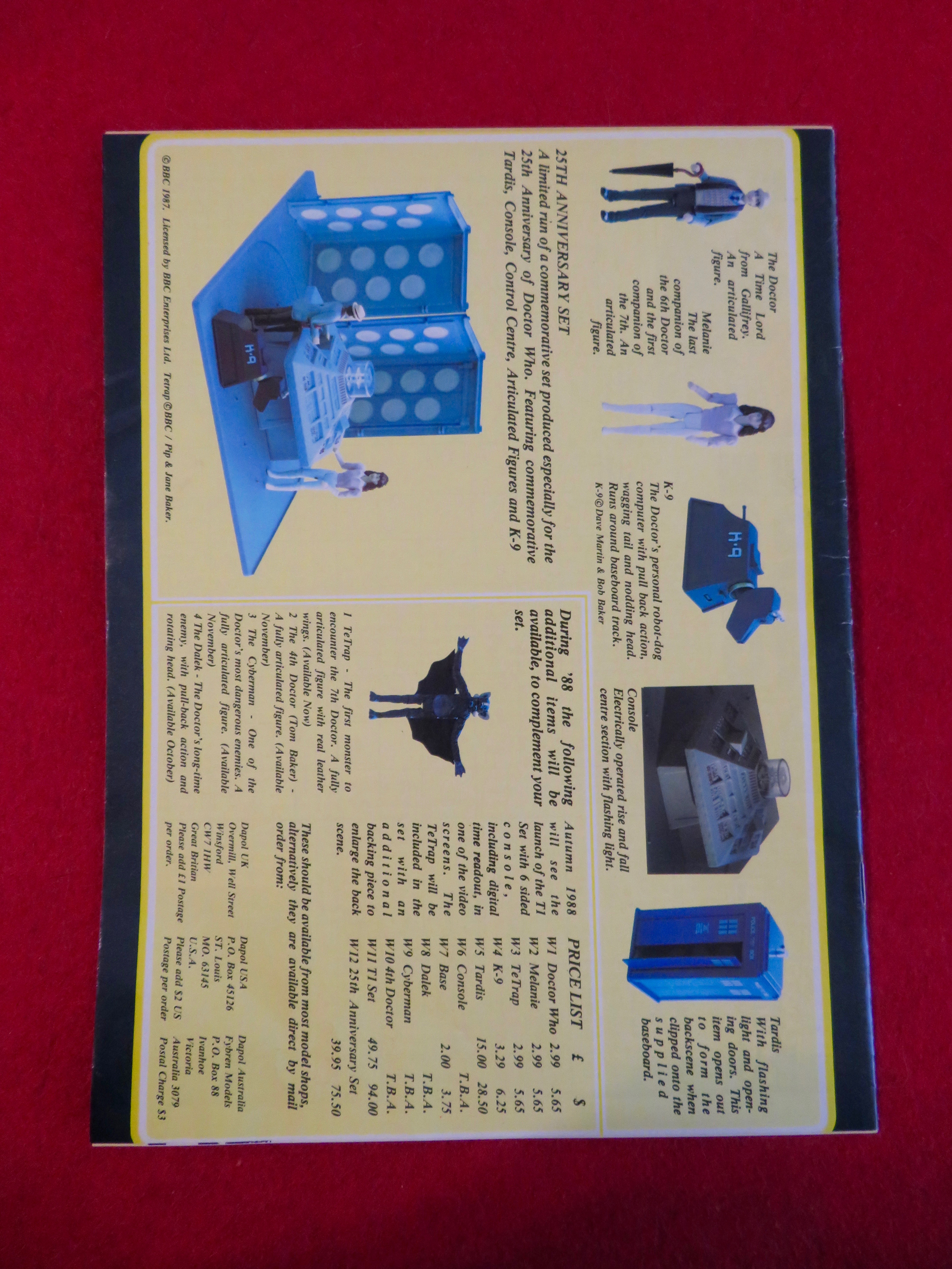 Doctor (Dr) Who Magazine September 1988 Wartime