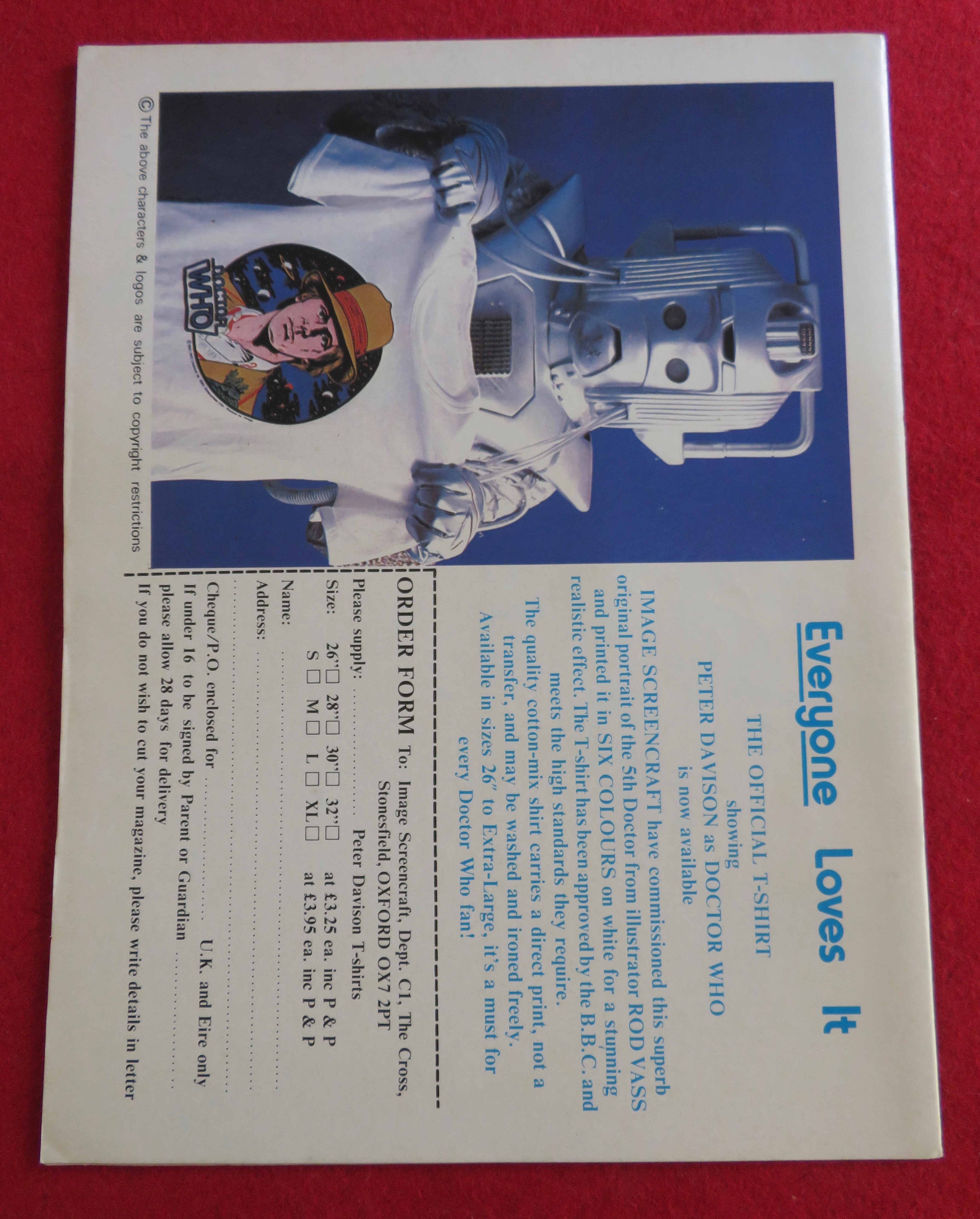 Doctor (Dr) Who Magazine November 1990