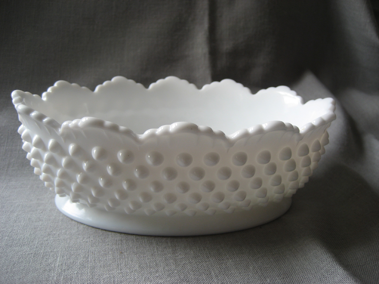 Fenton Hob Nail Bowl