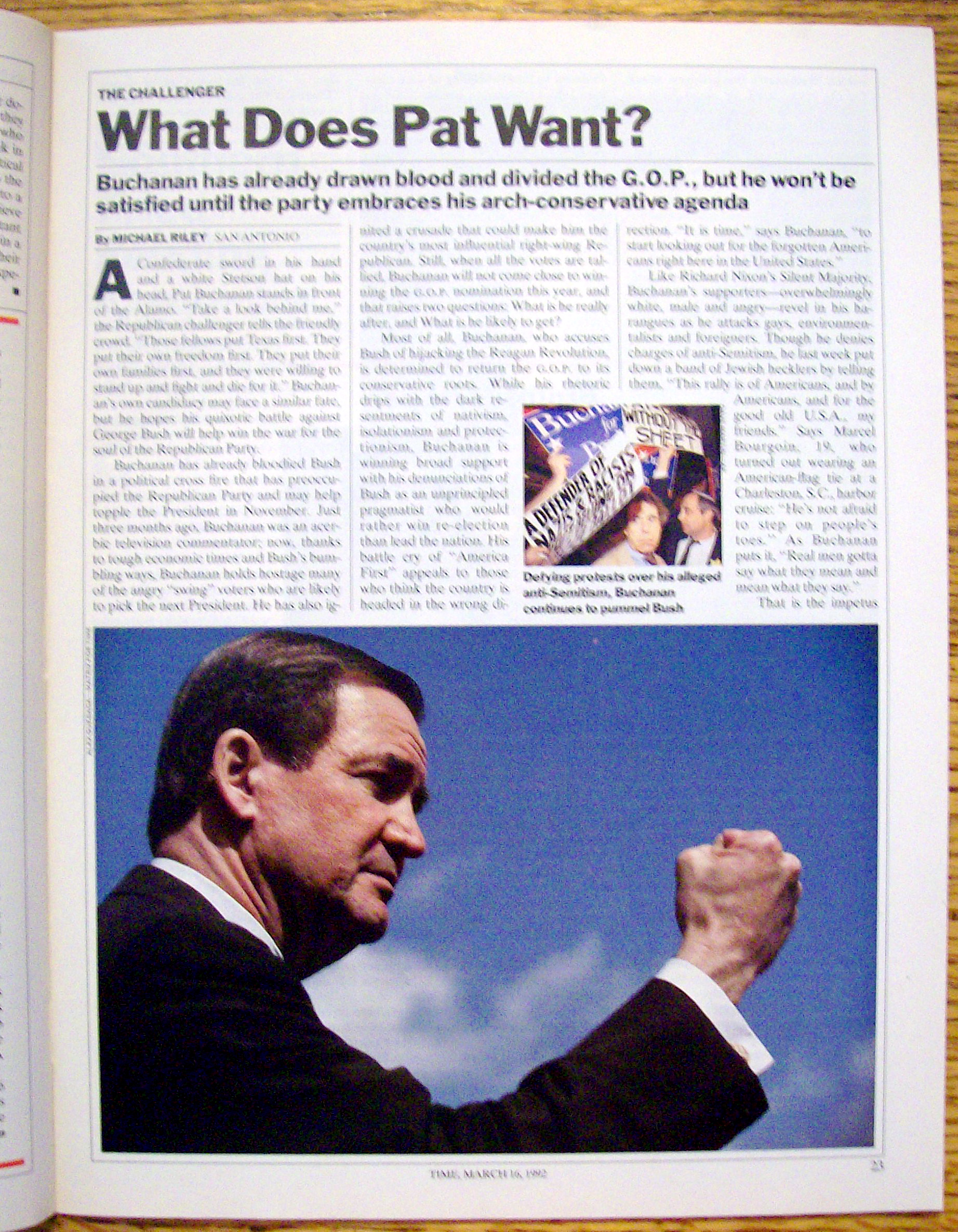 Time Magazine-March 16, 1992-Jay Leno