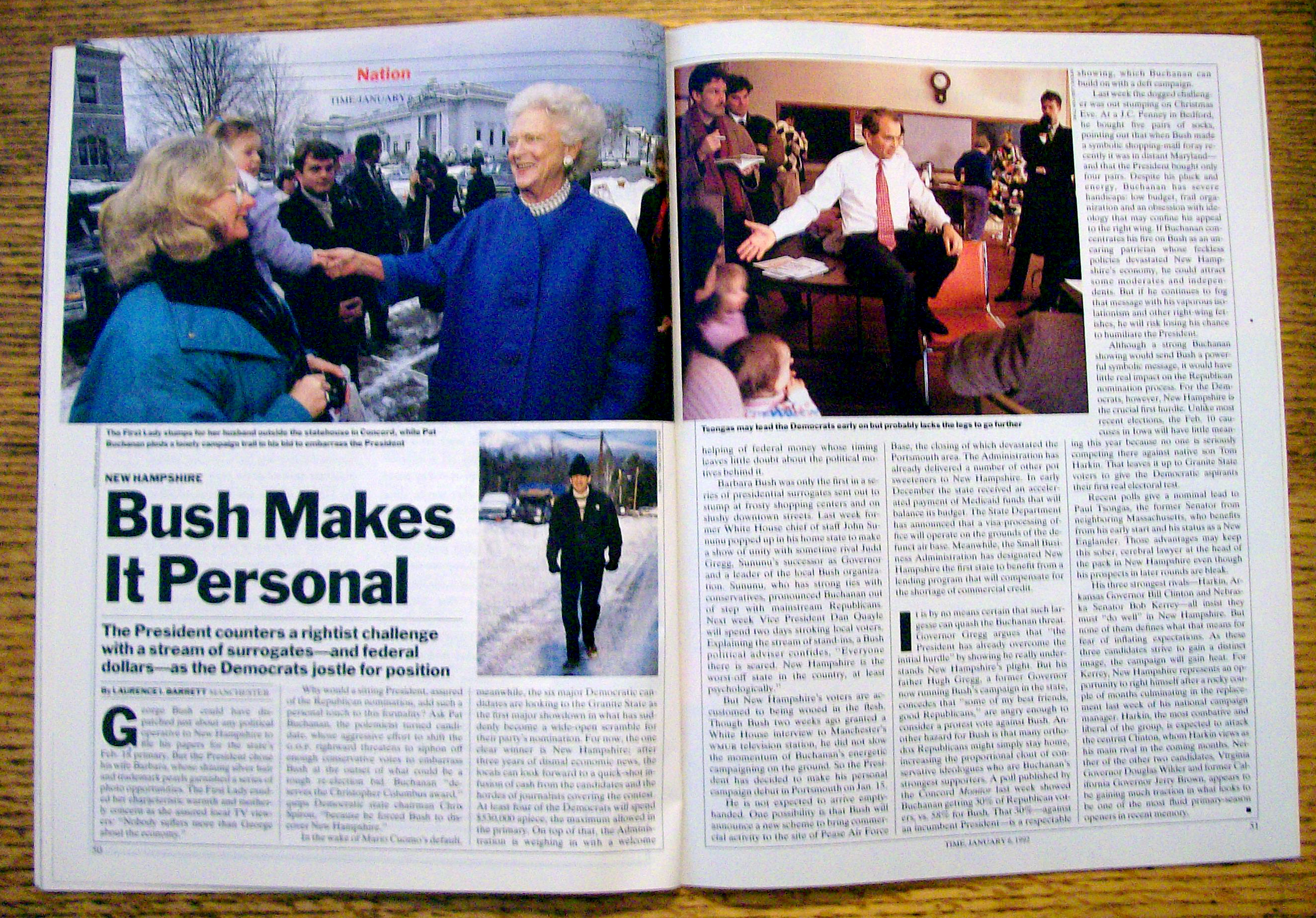 Time Magazine-January 6, 1992-Ted Turner