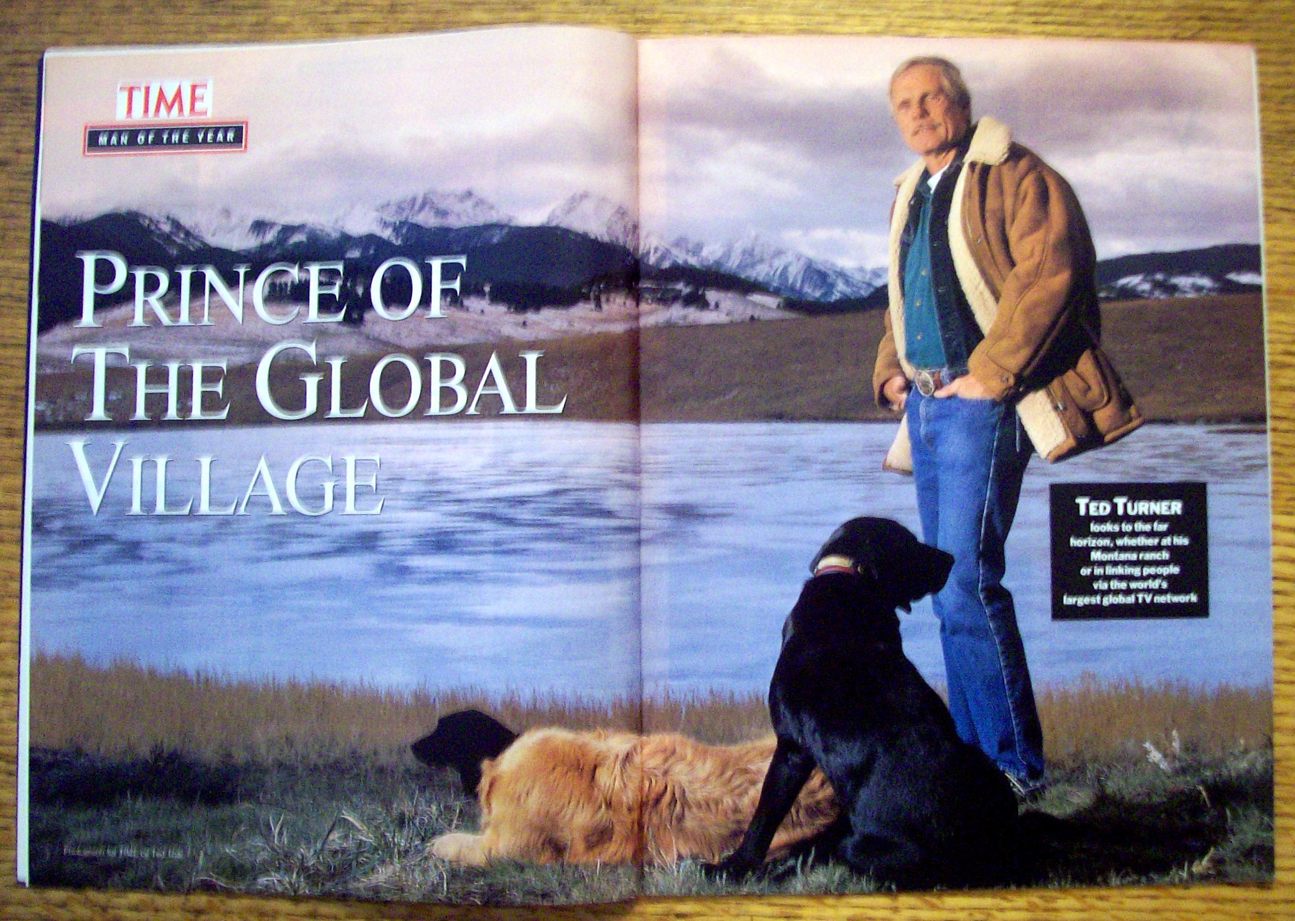 Time Magazine-January 6, 1992-Ted Turner