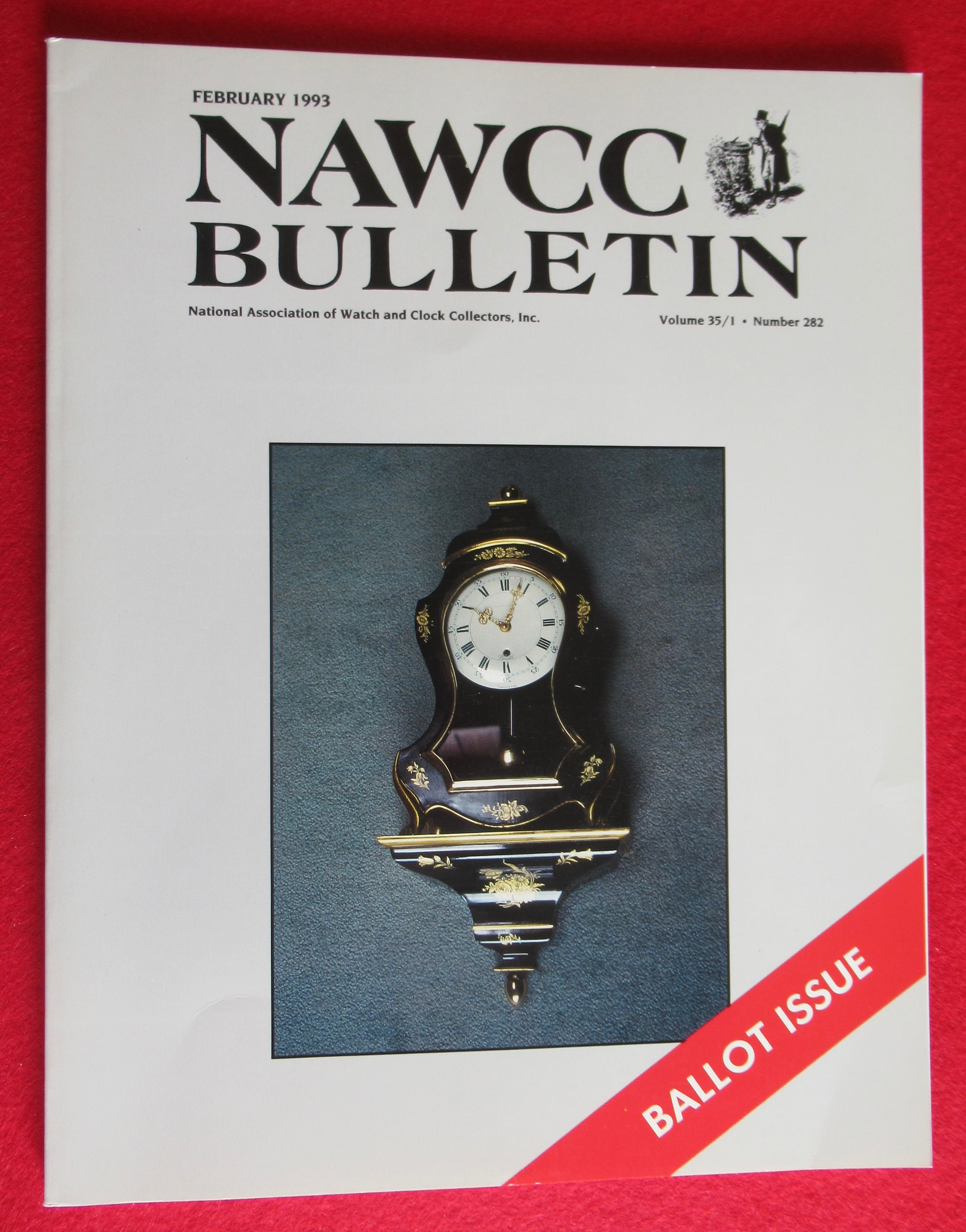 NAWCC Bulletin February 1993 Watch & Clock Collectors