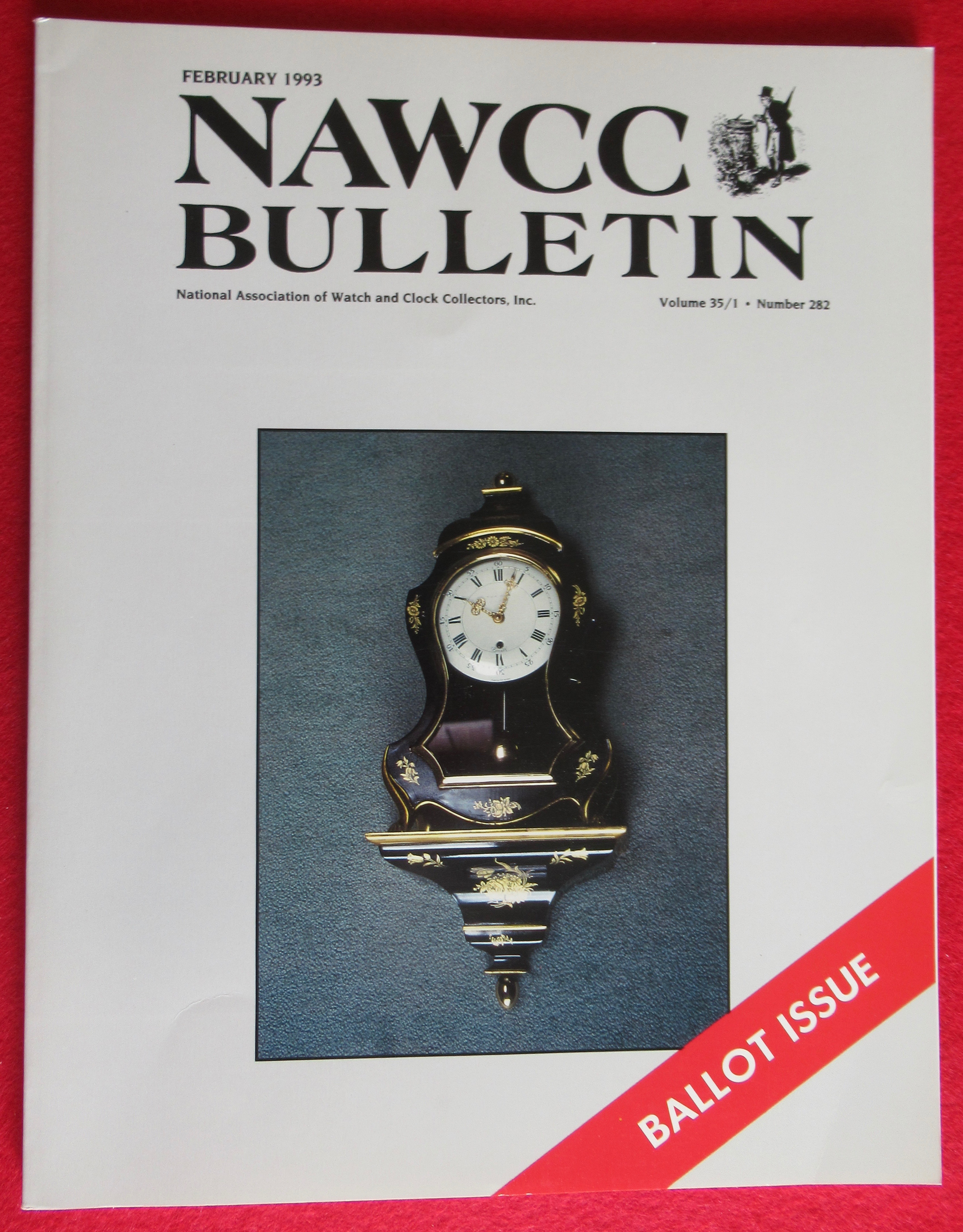 NAWCC Bulletin February 1993 Watch & Clock Collectors
