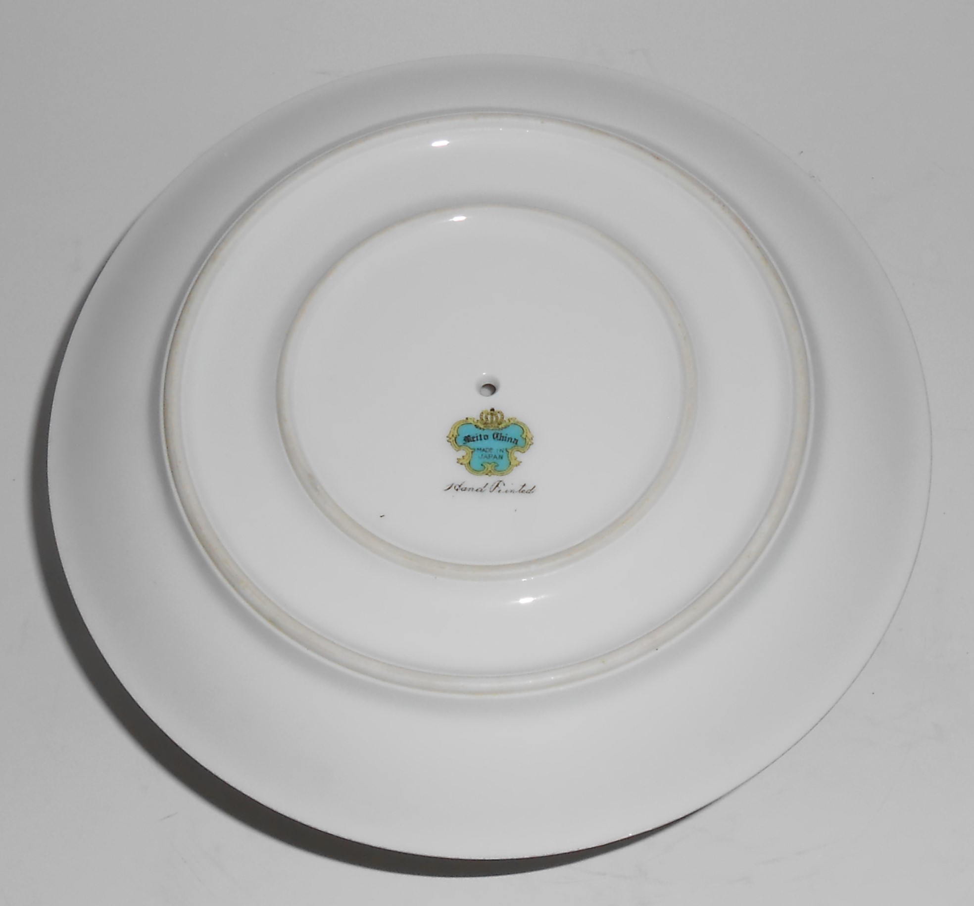 Meito China Porcelain Japan Floral Gold Green Yellow Gr