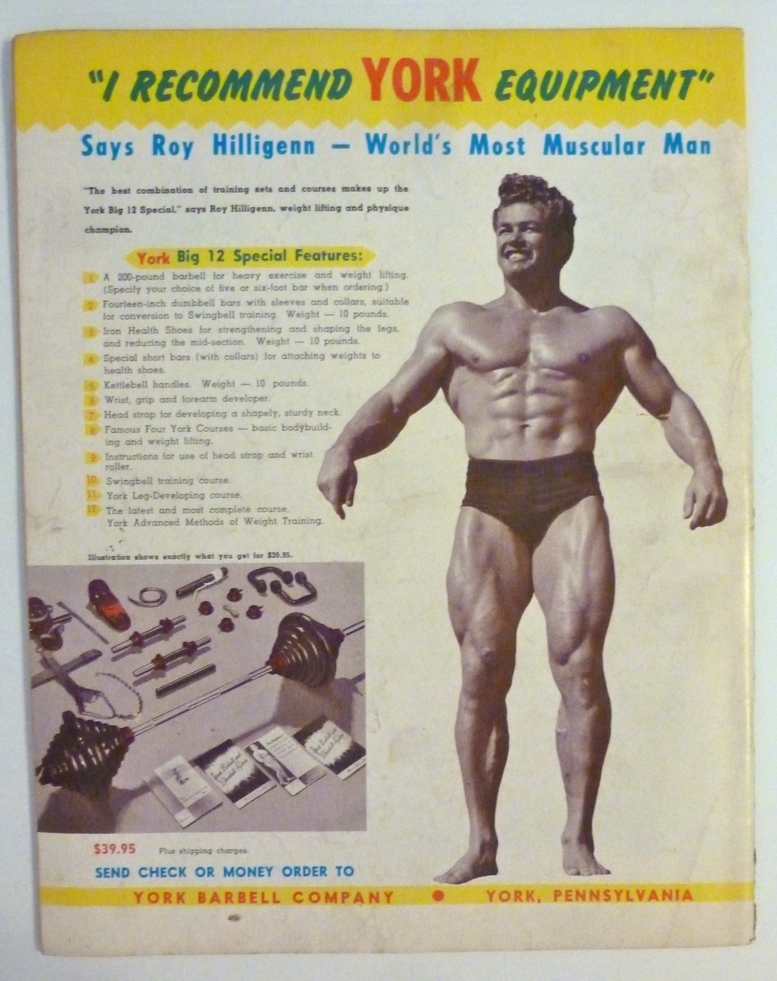 Strength & Health Magazine October 1953 Mickey Hargitay