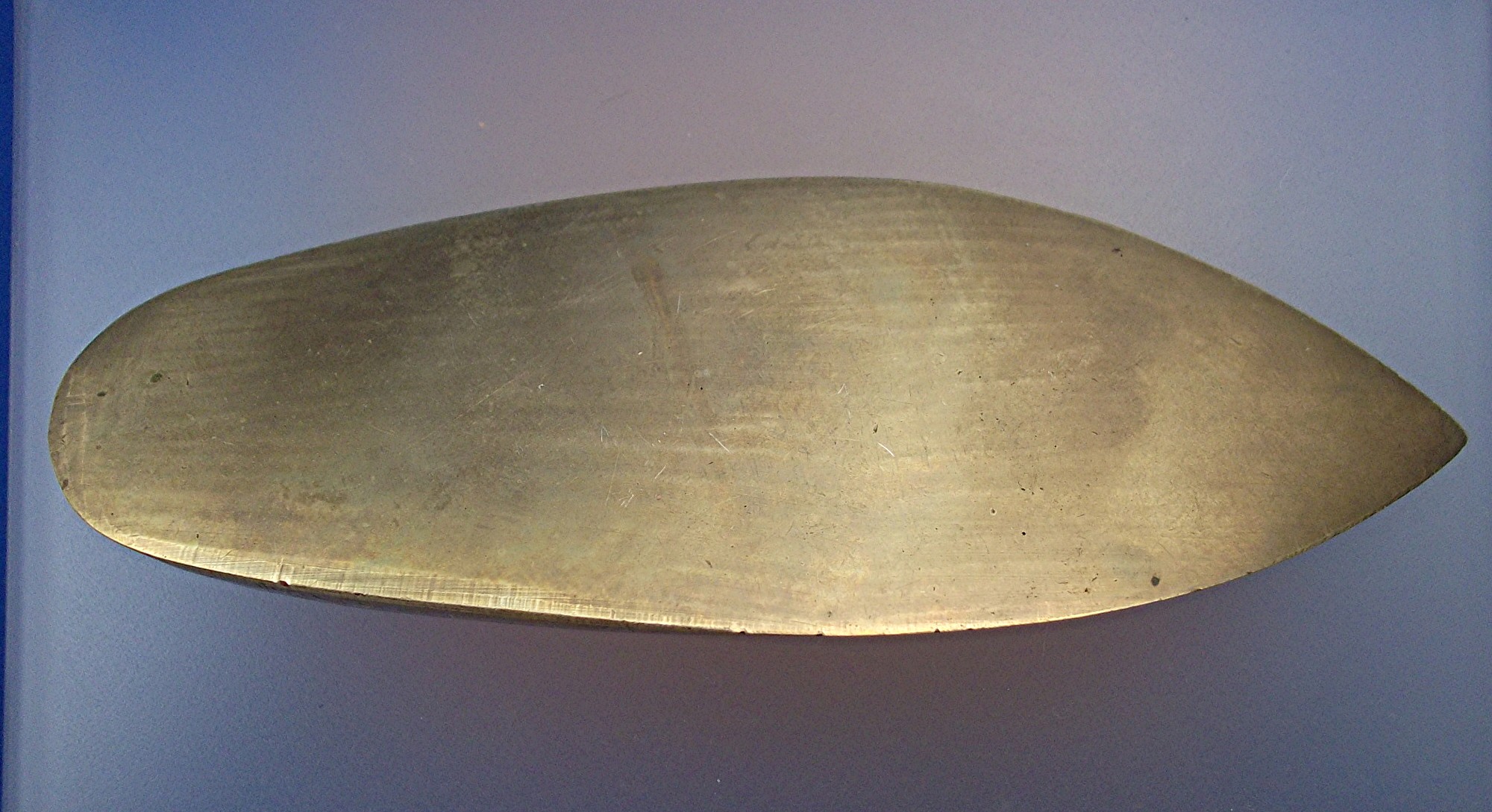 Brass shoe ashtray