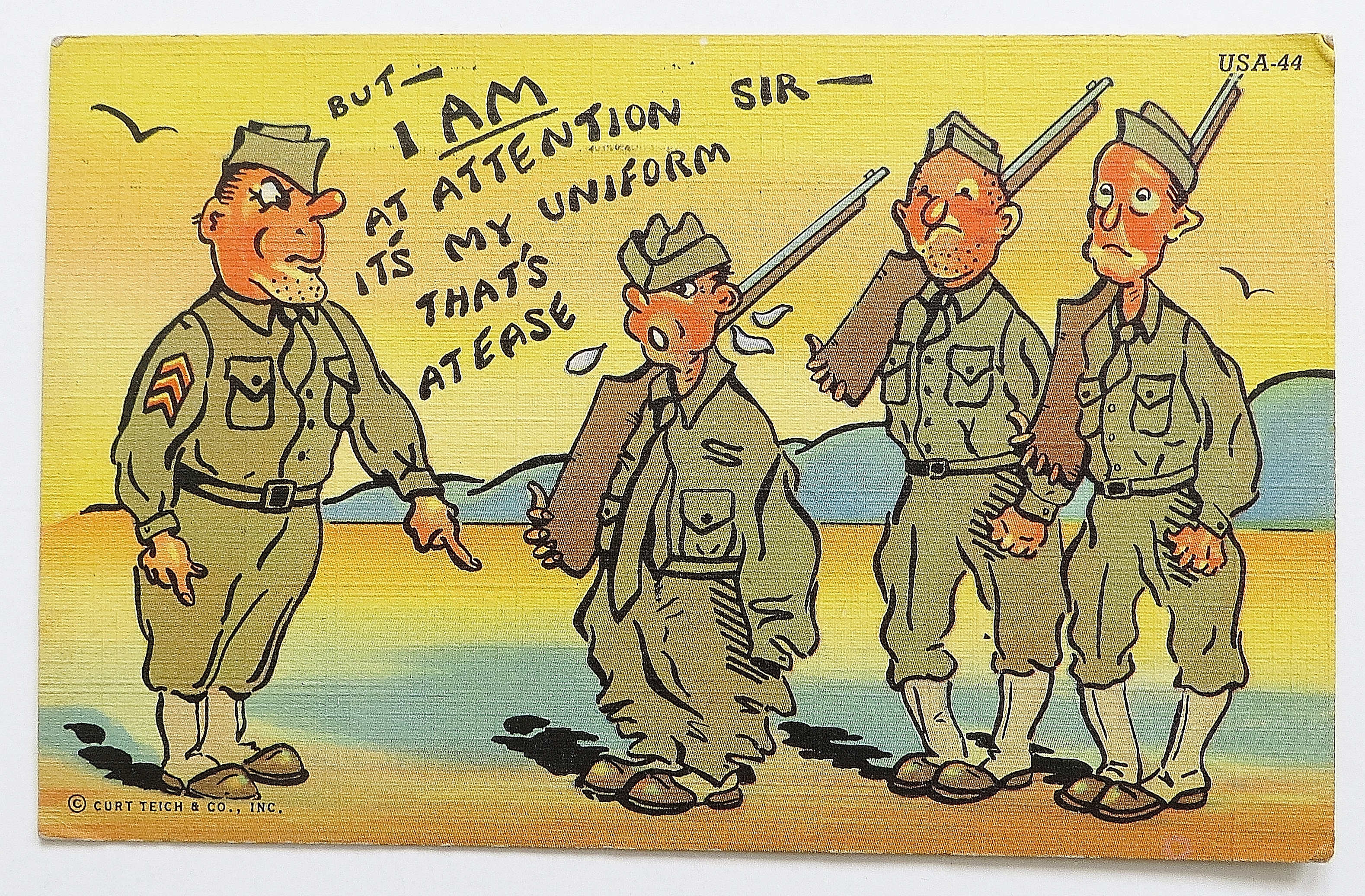 Sgt. Yelling At Soldier About His Uniform