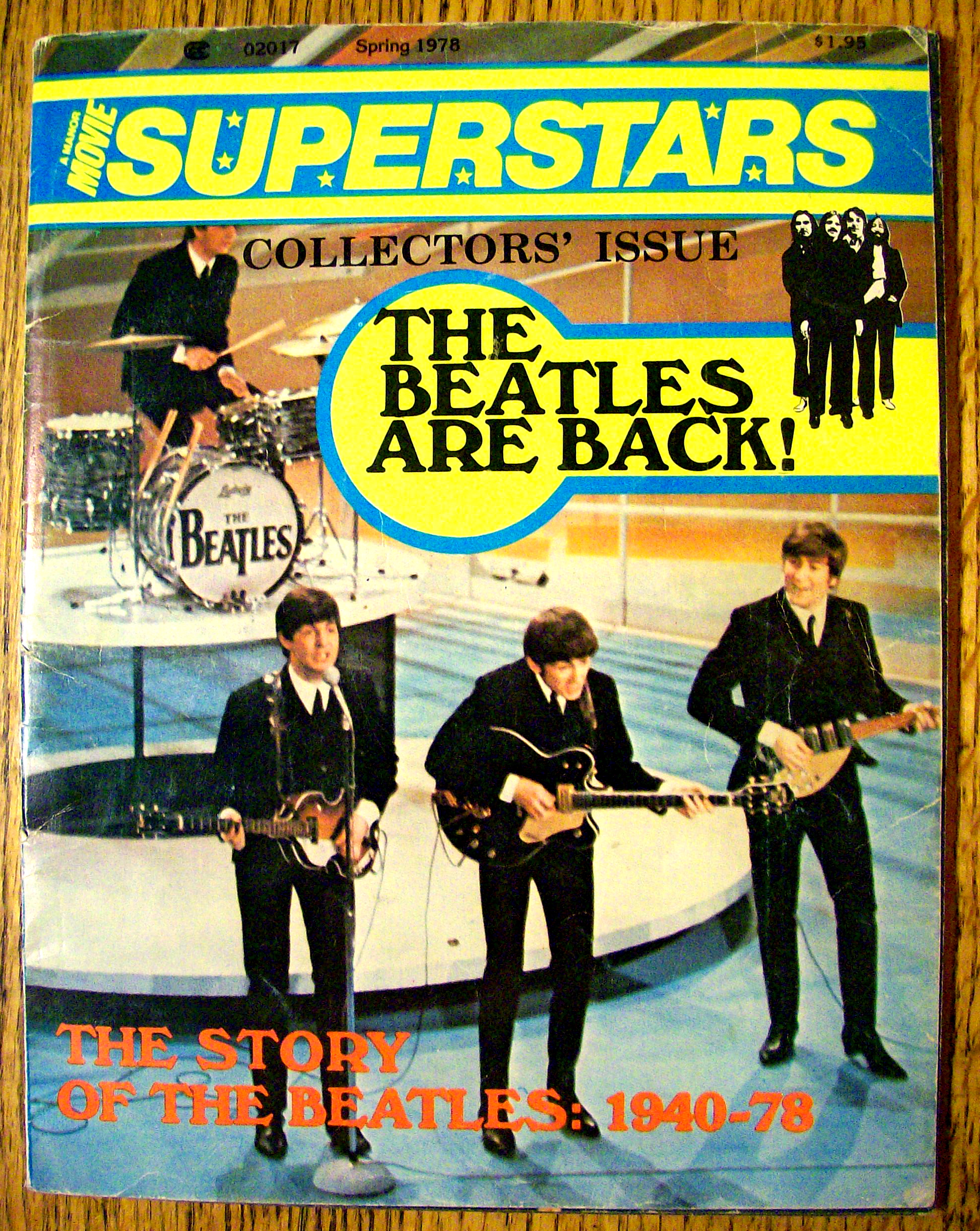 Superstars Magazine Spring 1978 Story Of The Beatles