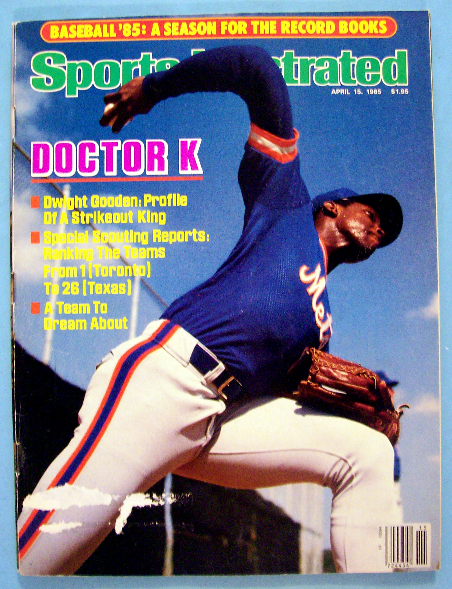 Sports Illustrated Magazine-April 15, 1985-Doctor K