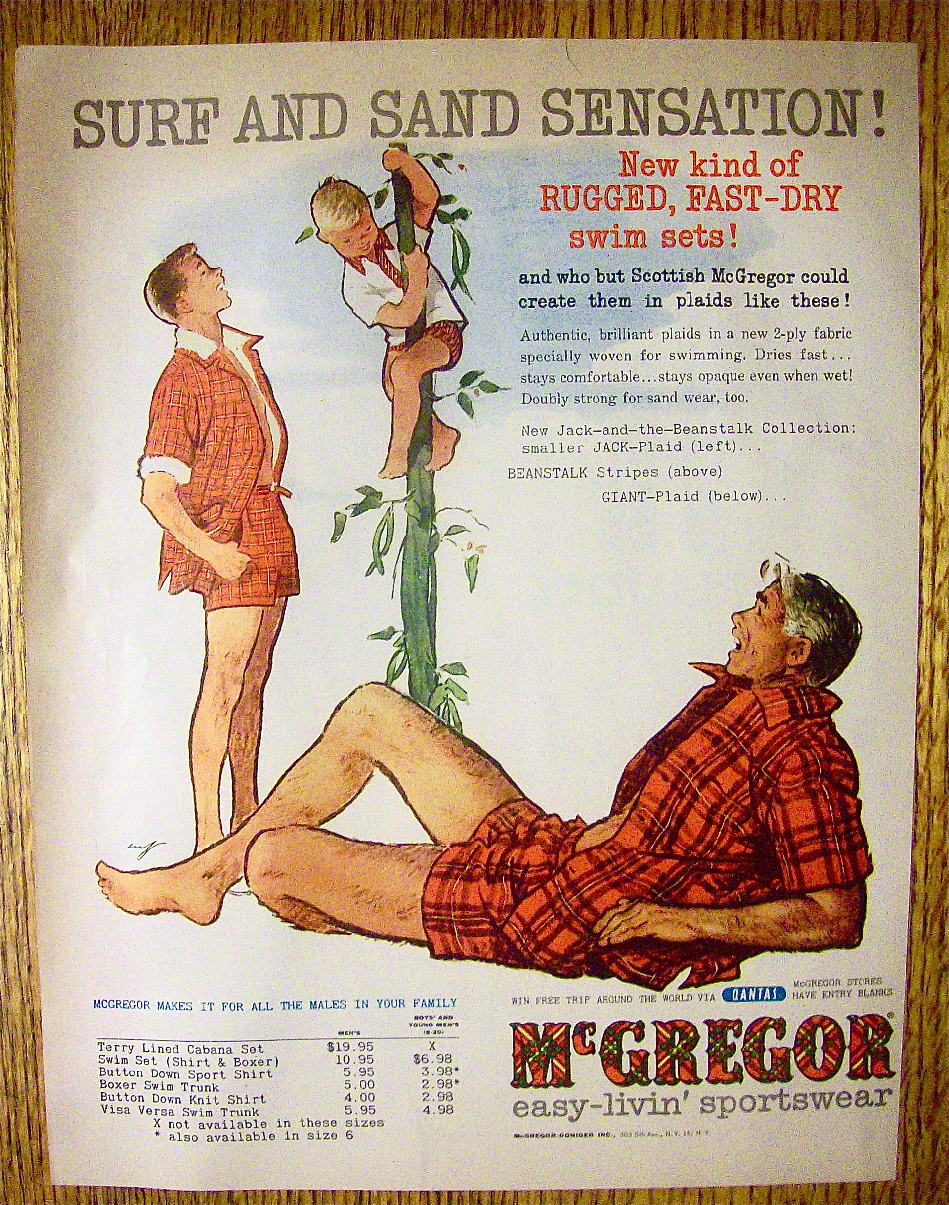 1958 McGregor with Man and Two Boys