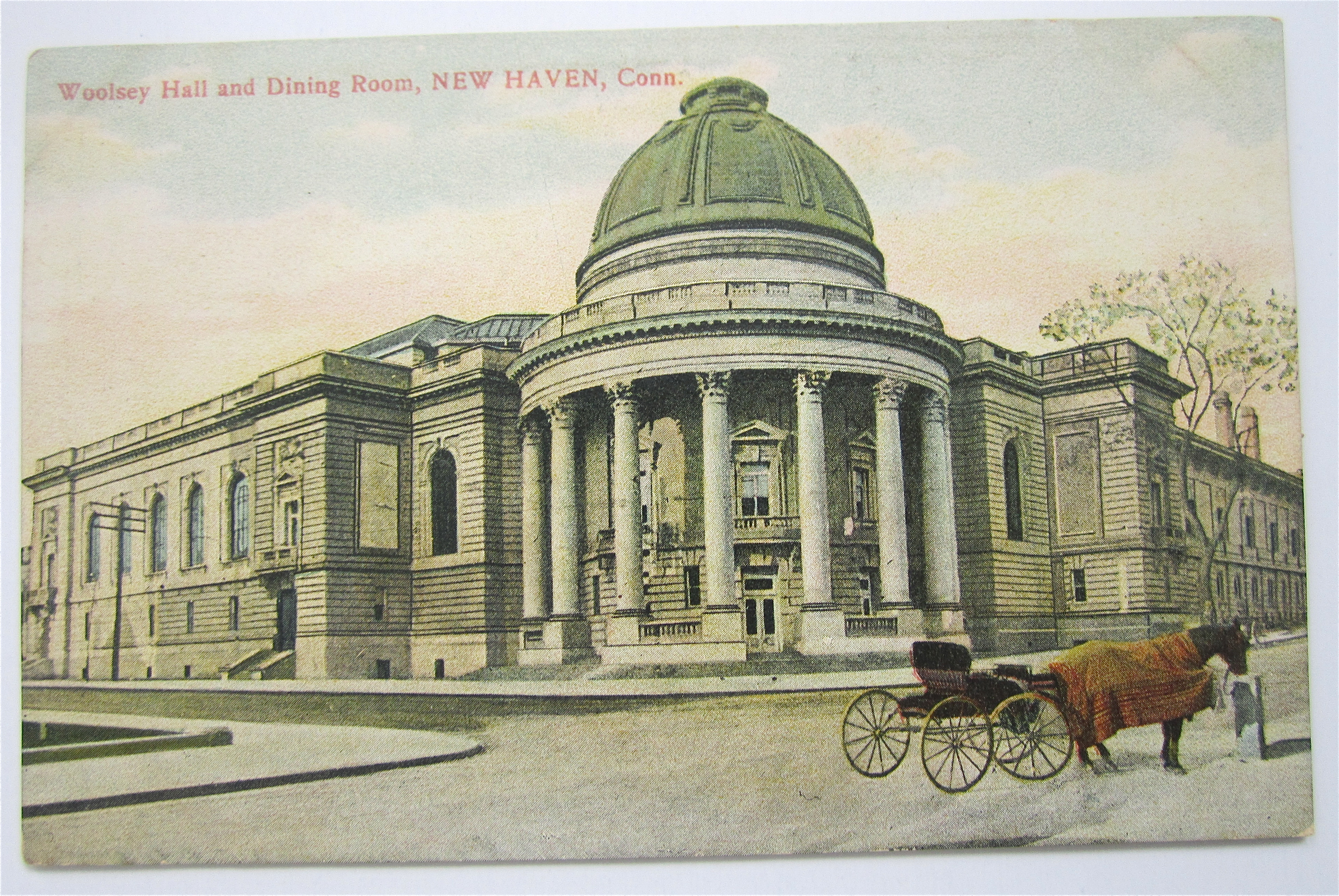 Woolsey Hall & Dining Room Postcard