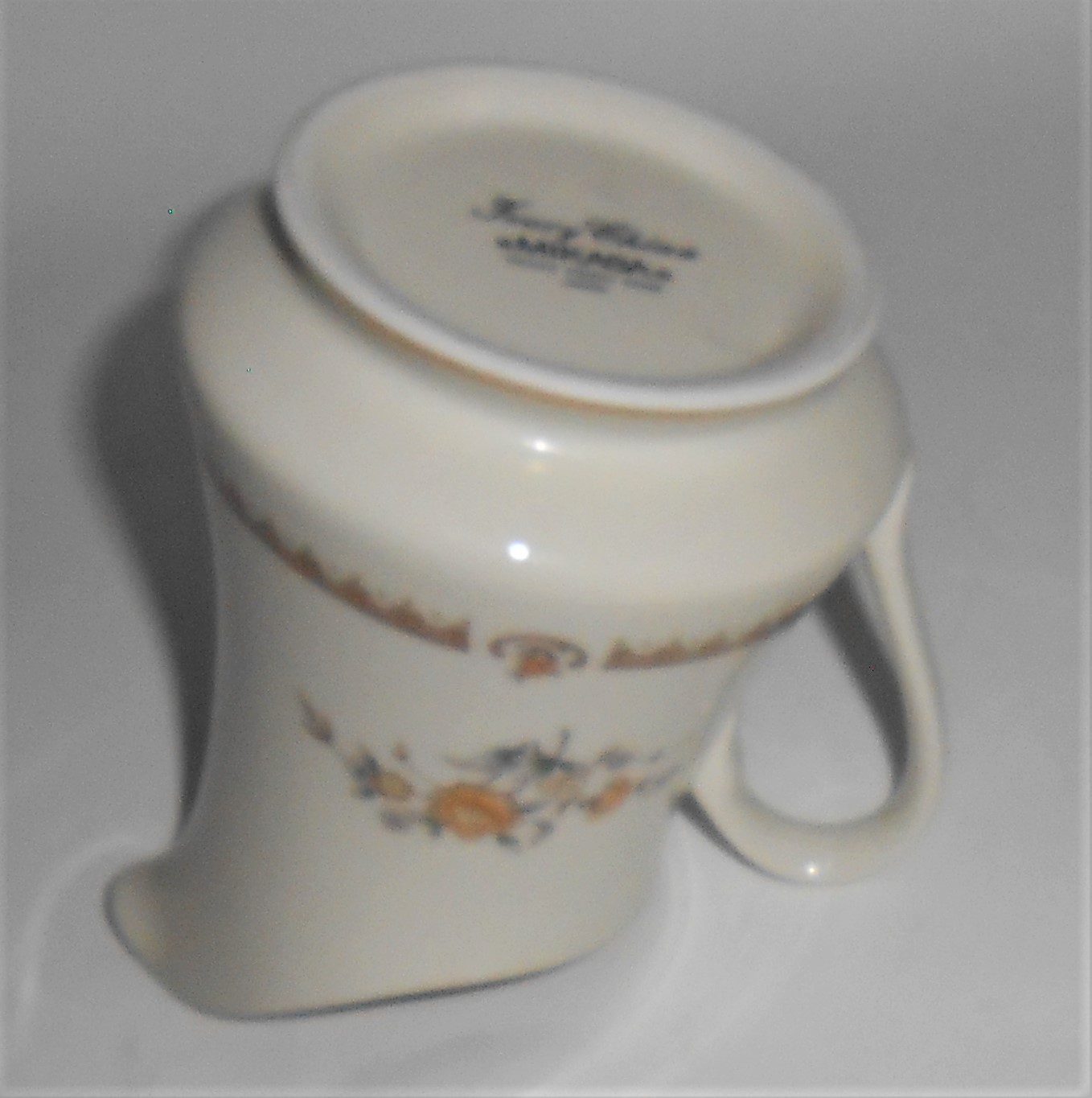 Mikasa Ivory China Peony Rose Gold M2003 Creamer