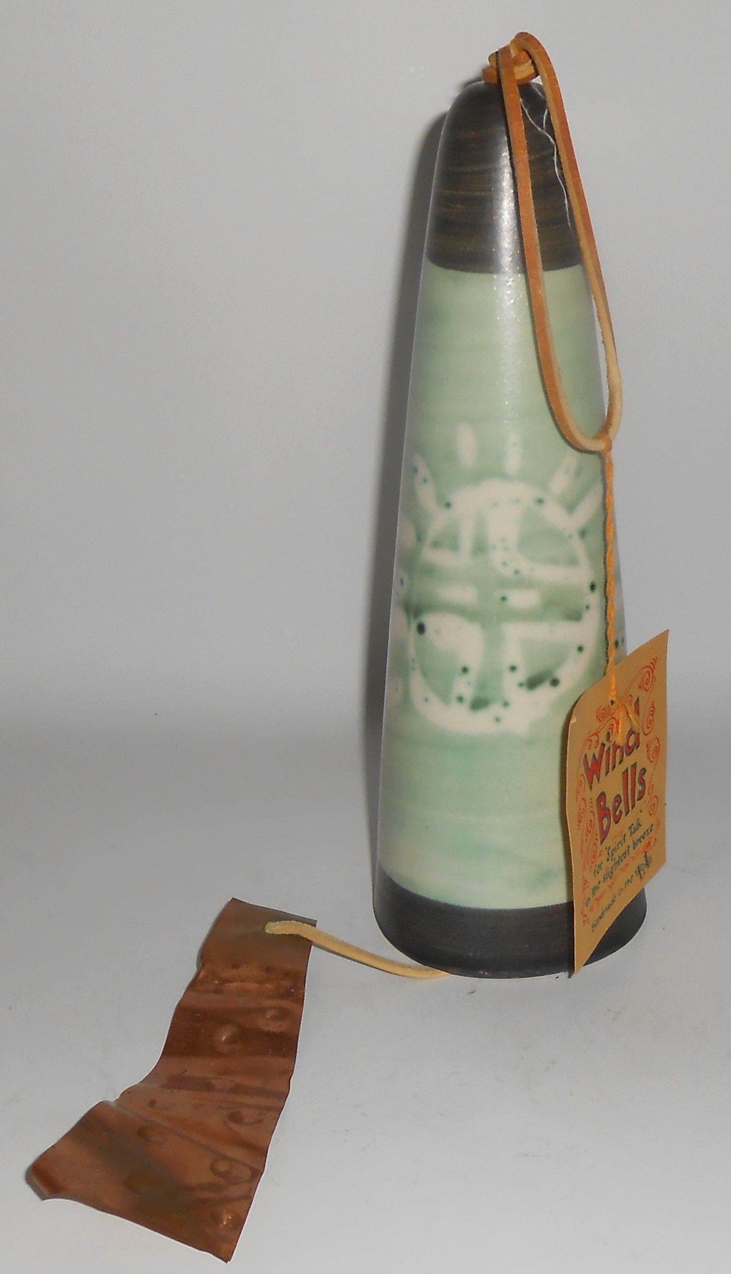 Pacific Stoneware Art Pottery Native Wind Chime / Bell
