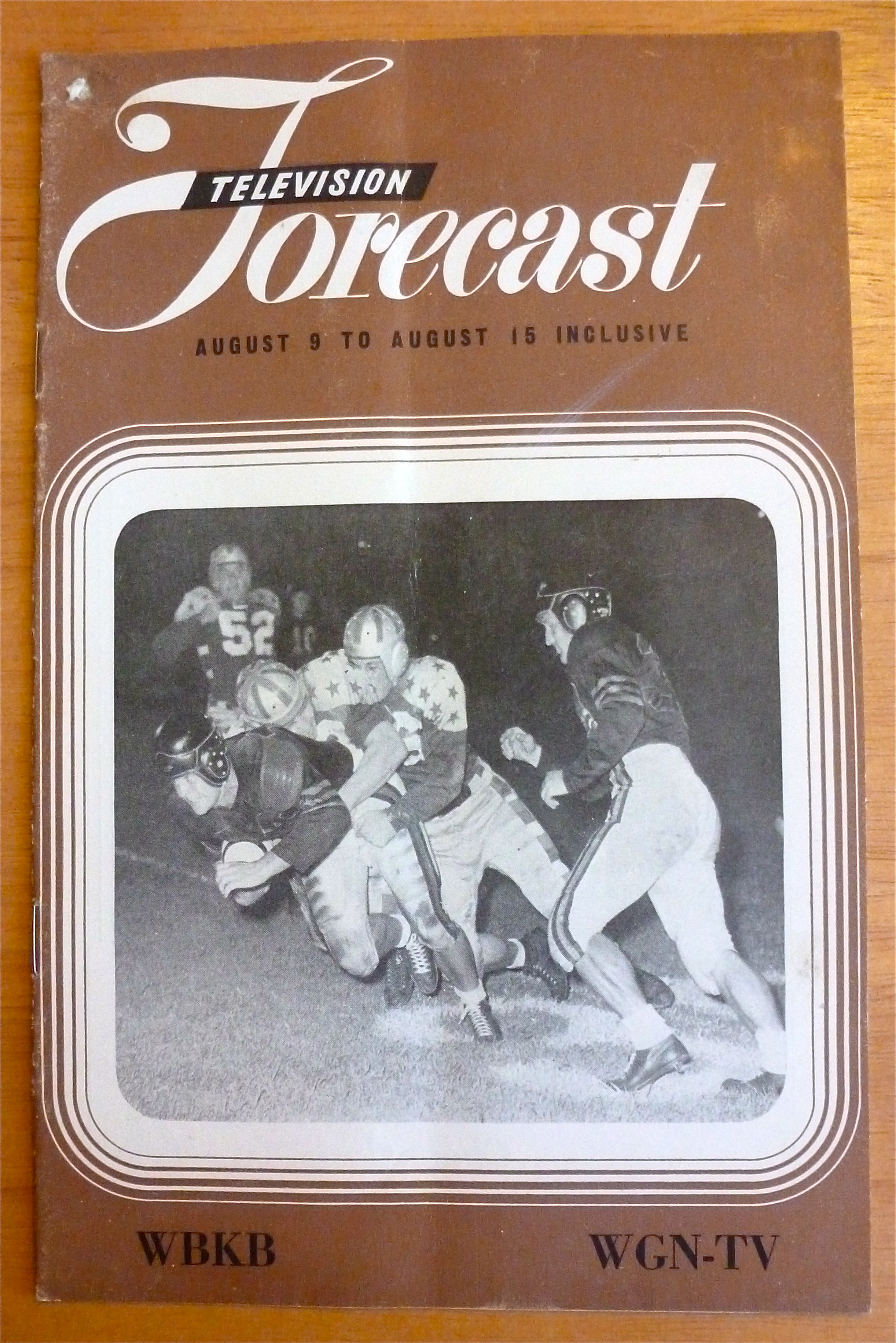 1948 Chicago Television Forecast Vol.1-#14 Football