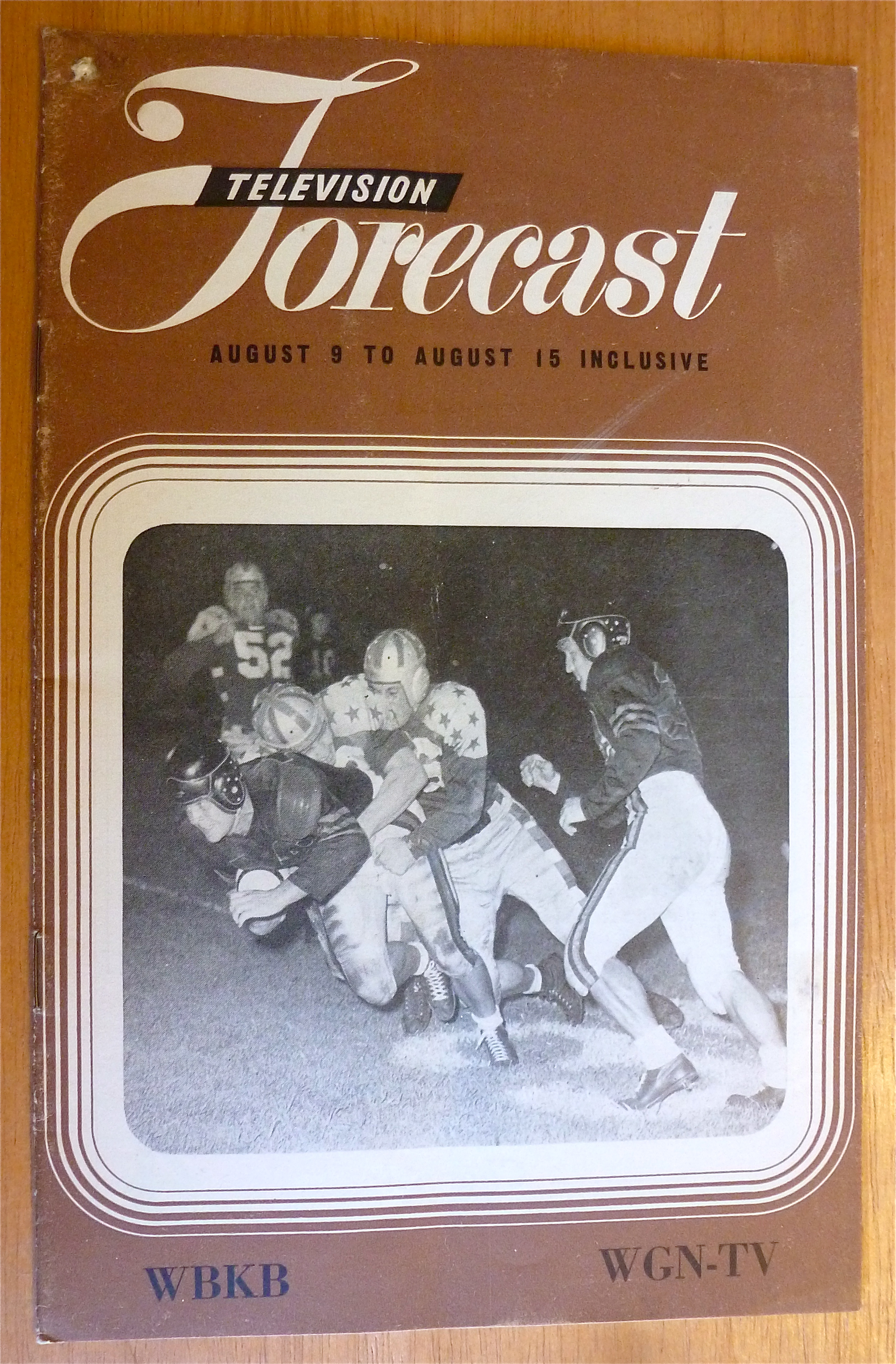 1948 Chicago Television Forecast Vol.1-#14 Football