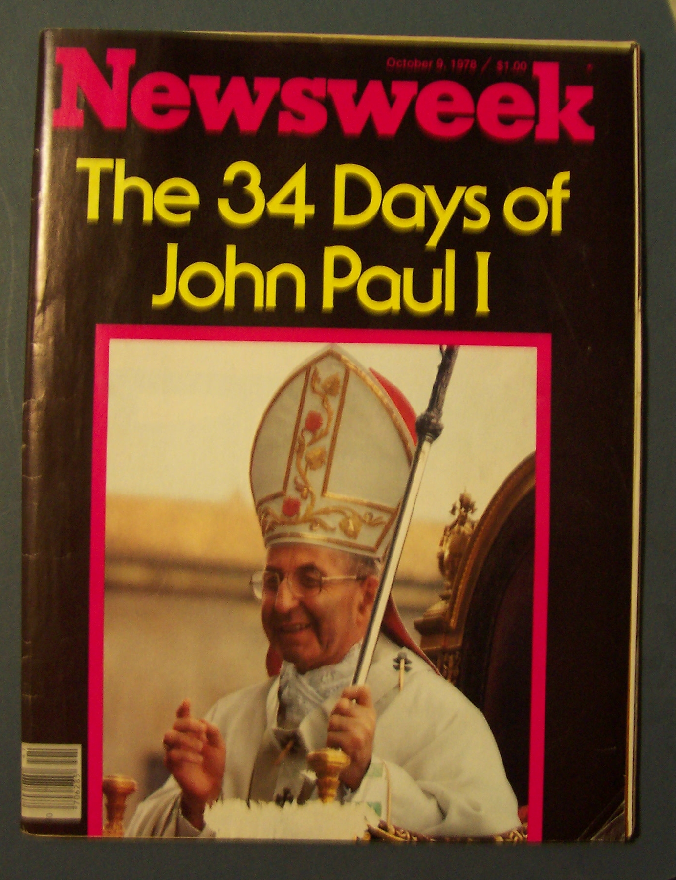 Oct 9, 1978- 34 Days Of John Paul I