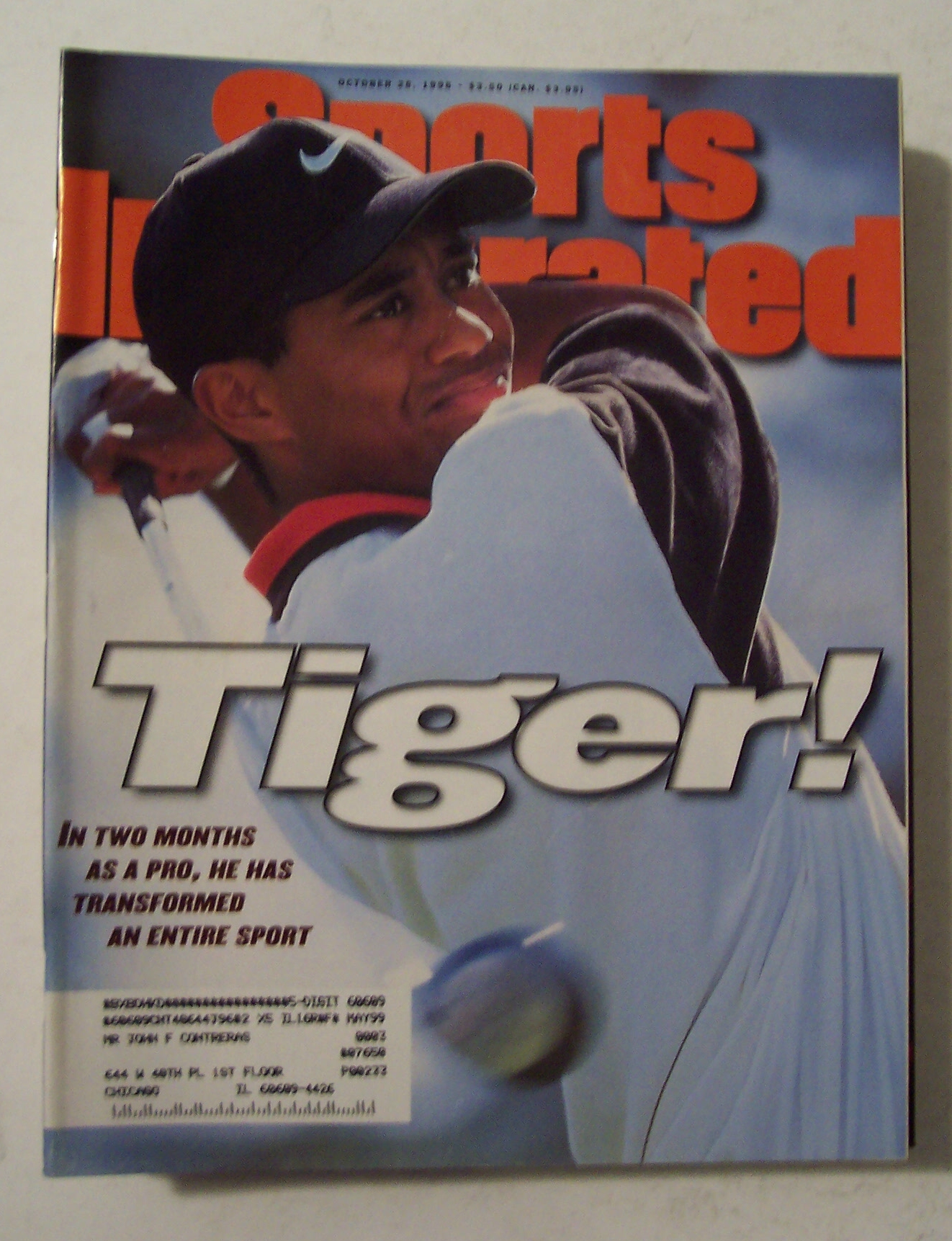 Sports Illustrated-October 28, 1996-Tiger Woods