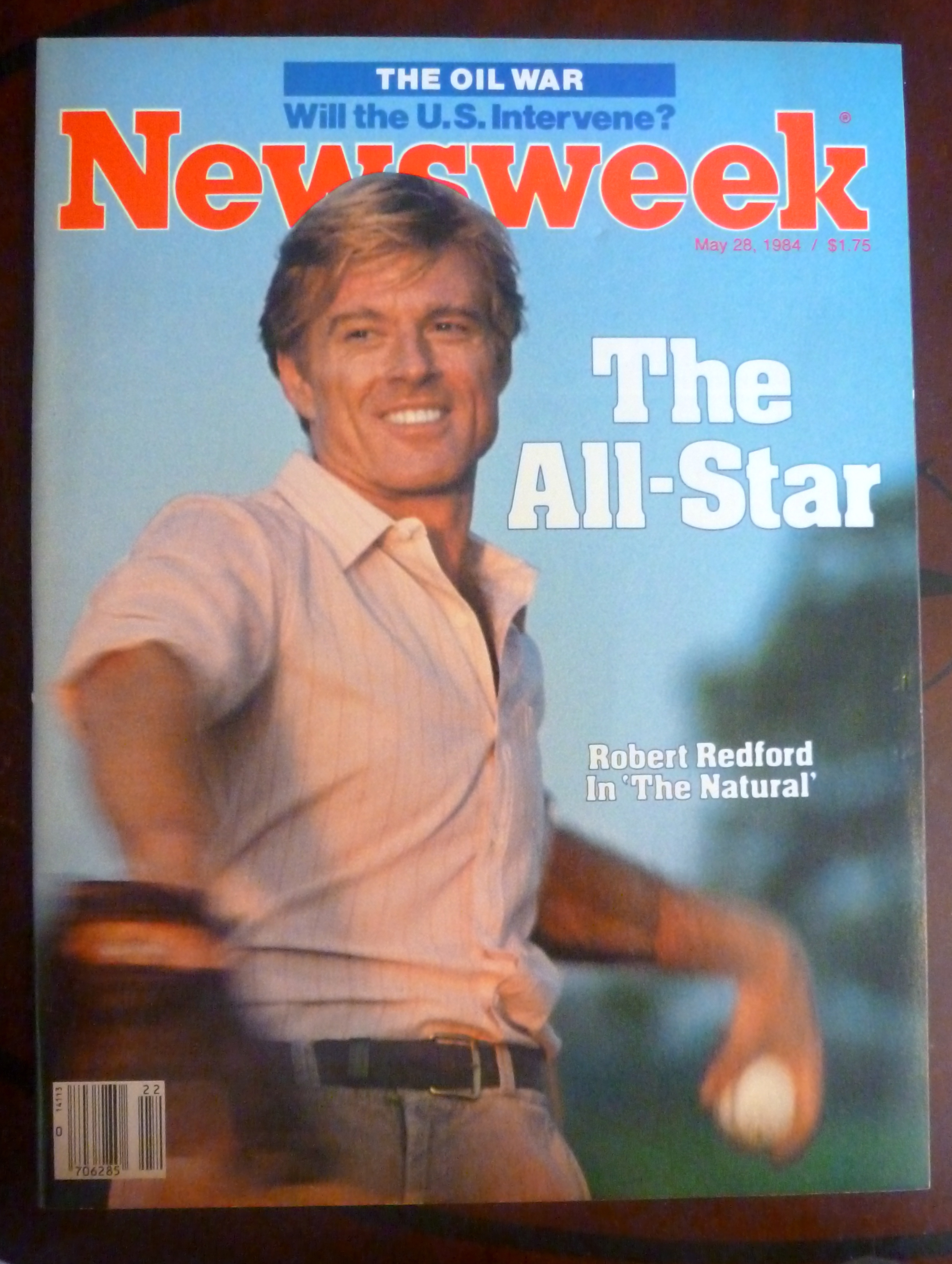 Newsweek Magazine-May 28, 1984-Robert Redford