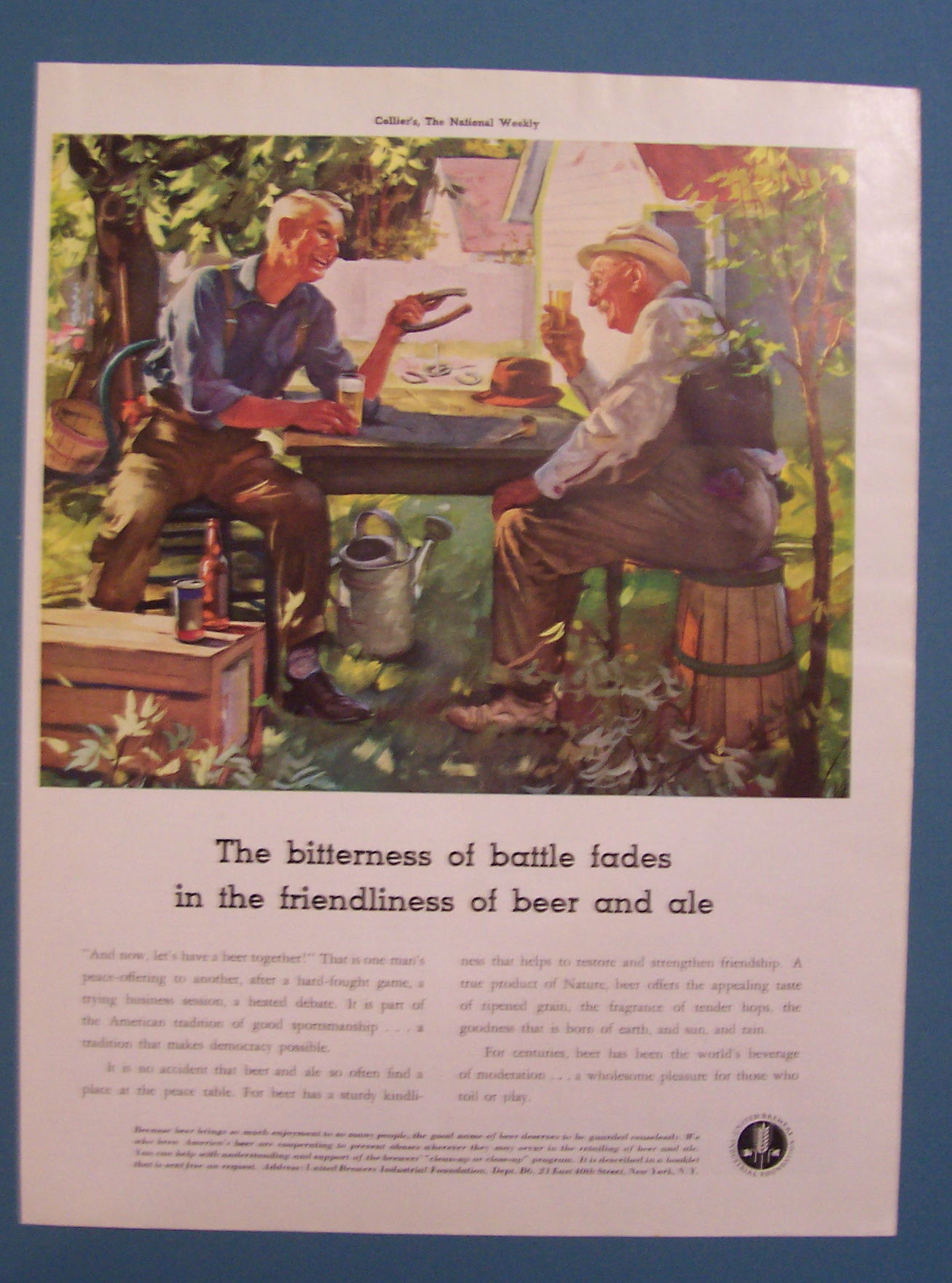 Vintage Ad: 1941 United Brewers Industrial Foundation