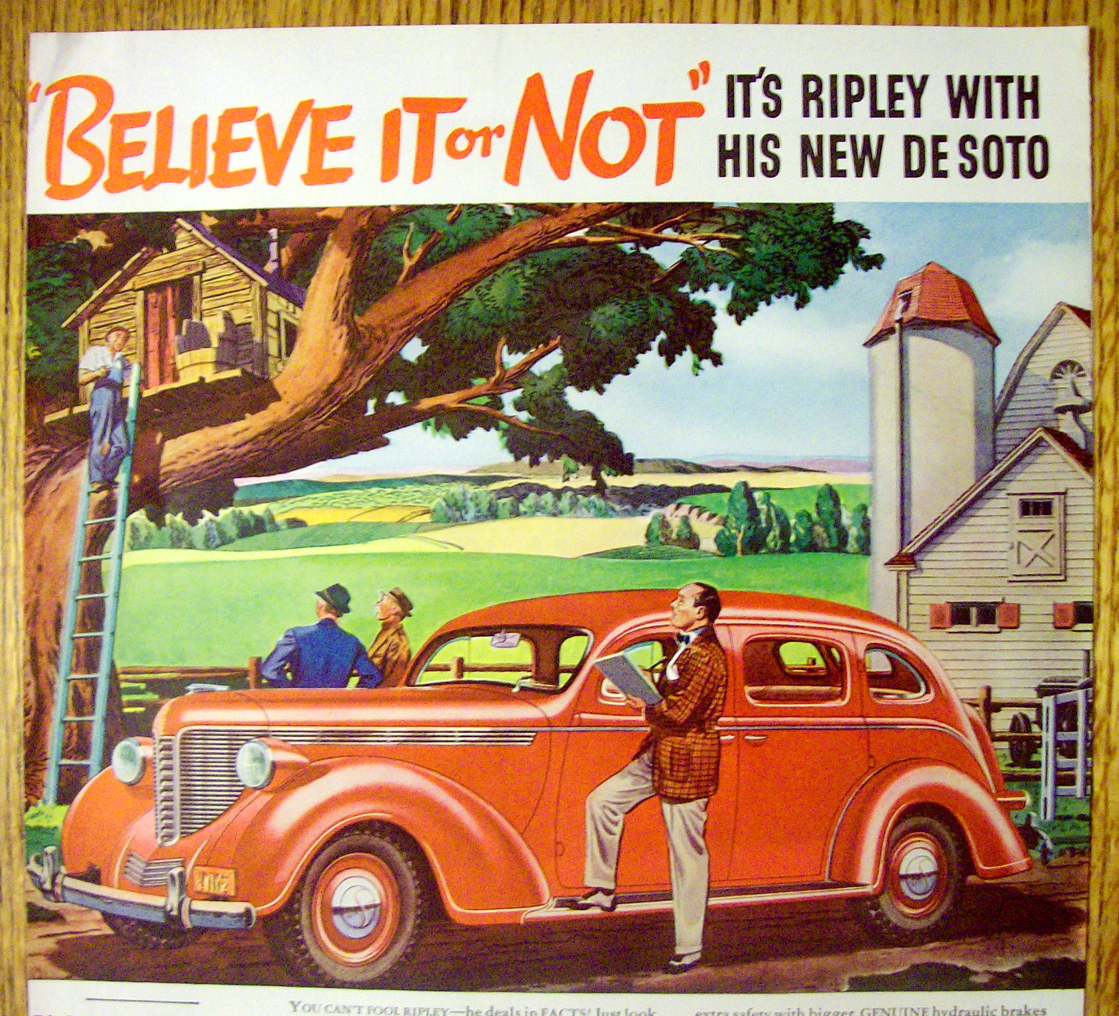 1938 De Soto with Ripley