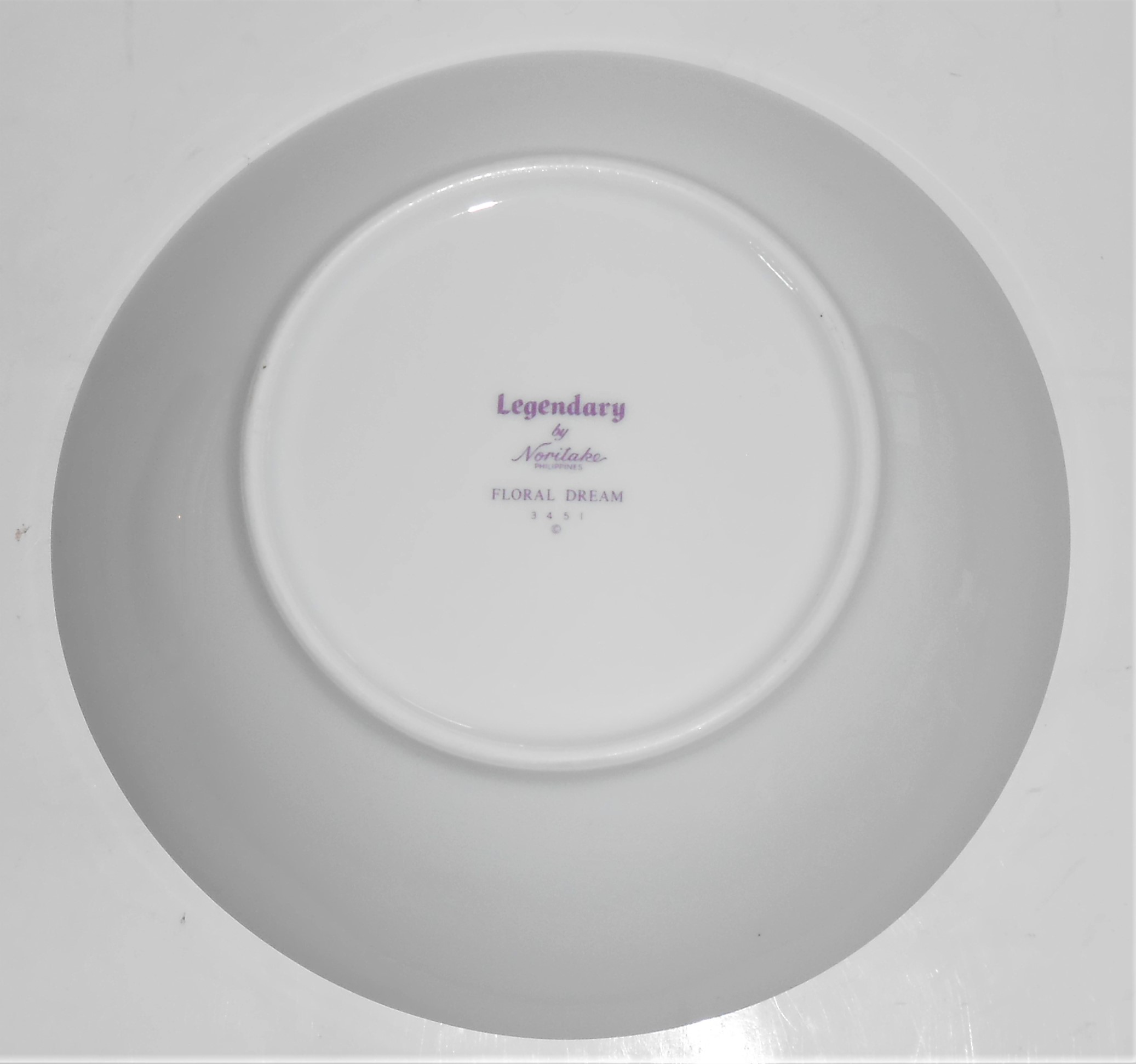 Noritake China Floral Dream 3451 Gold Band Soup Bowl