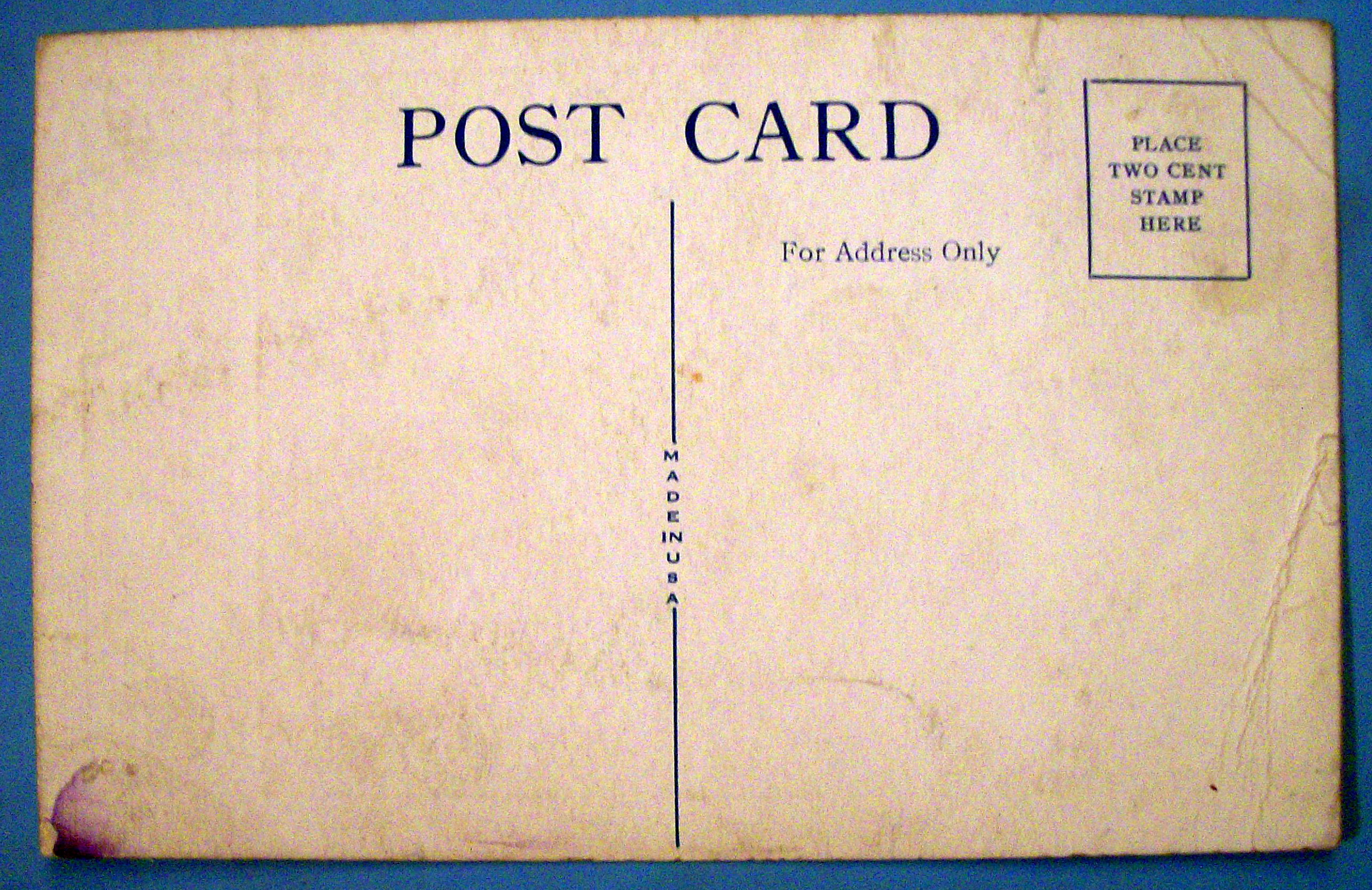 Milestones Postcard