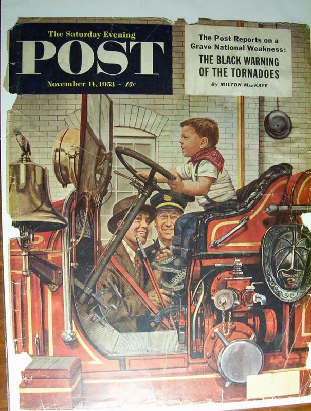 Saturday Evening Post Cover -Dohanos- November 14, 1953