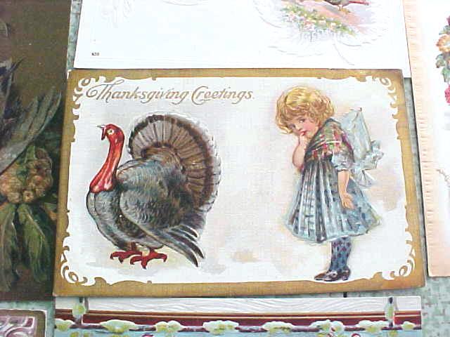 Postcard Lot Thanksgiving Clapsaddle Griggs Winsch Tuck