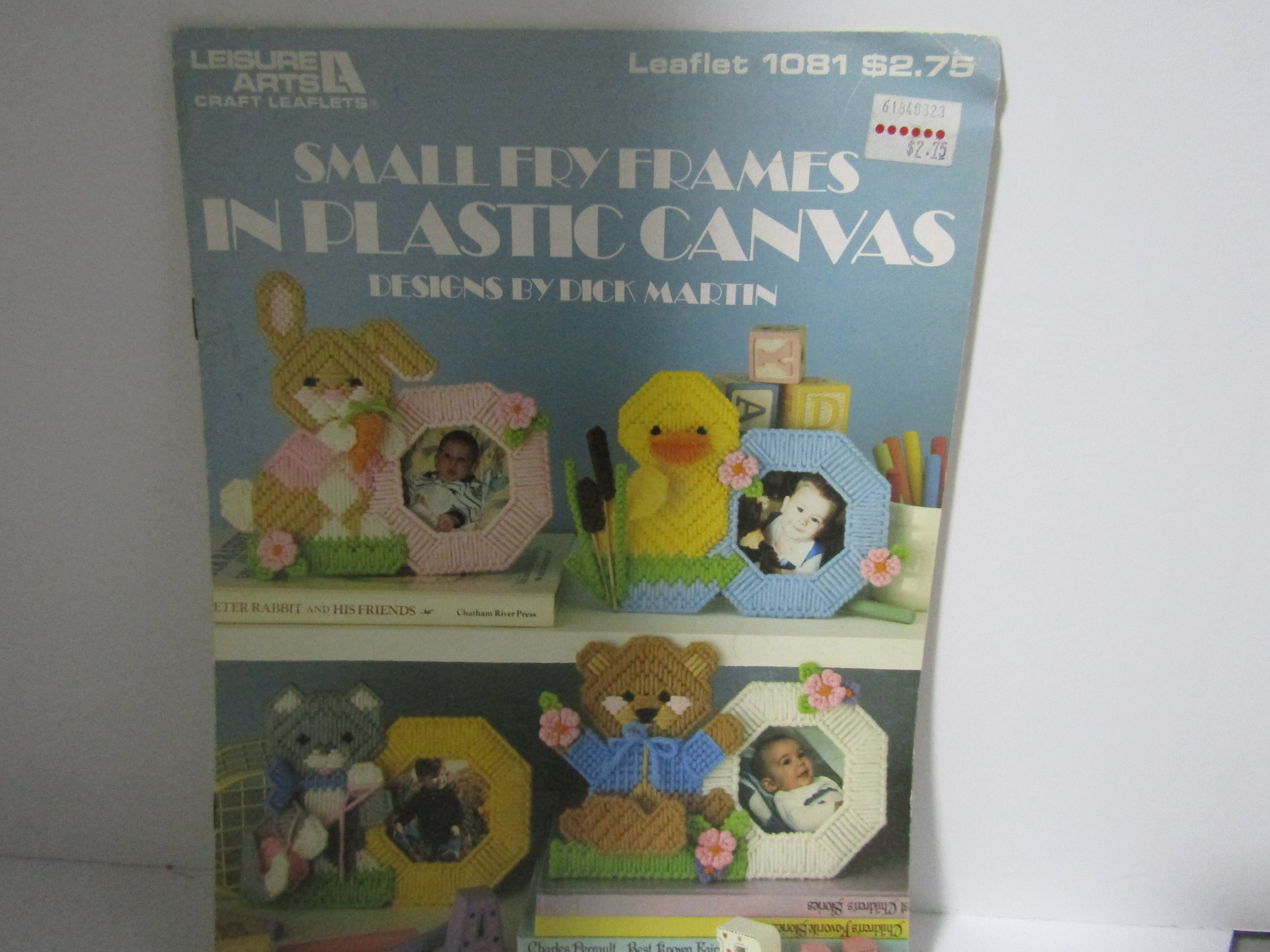 Leisure Arts Small Fry Frames In Plastic Canvas #1081