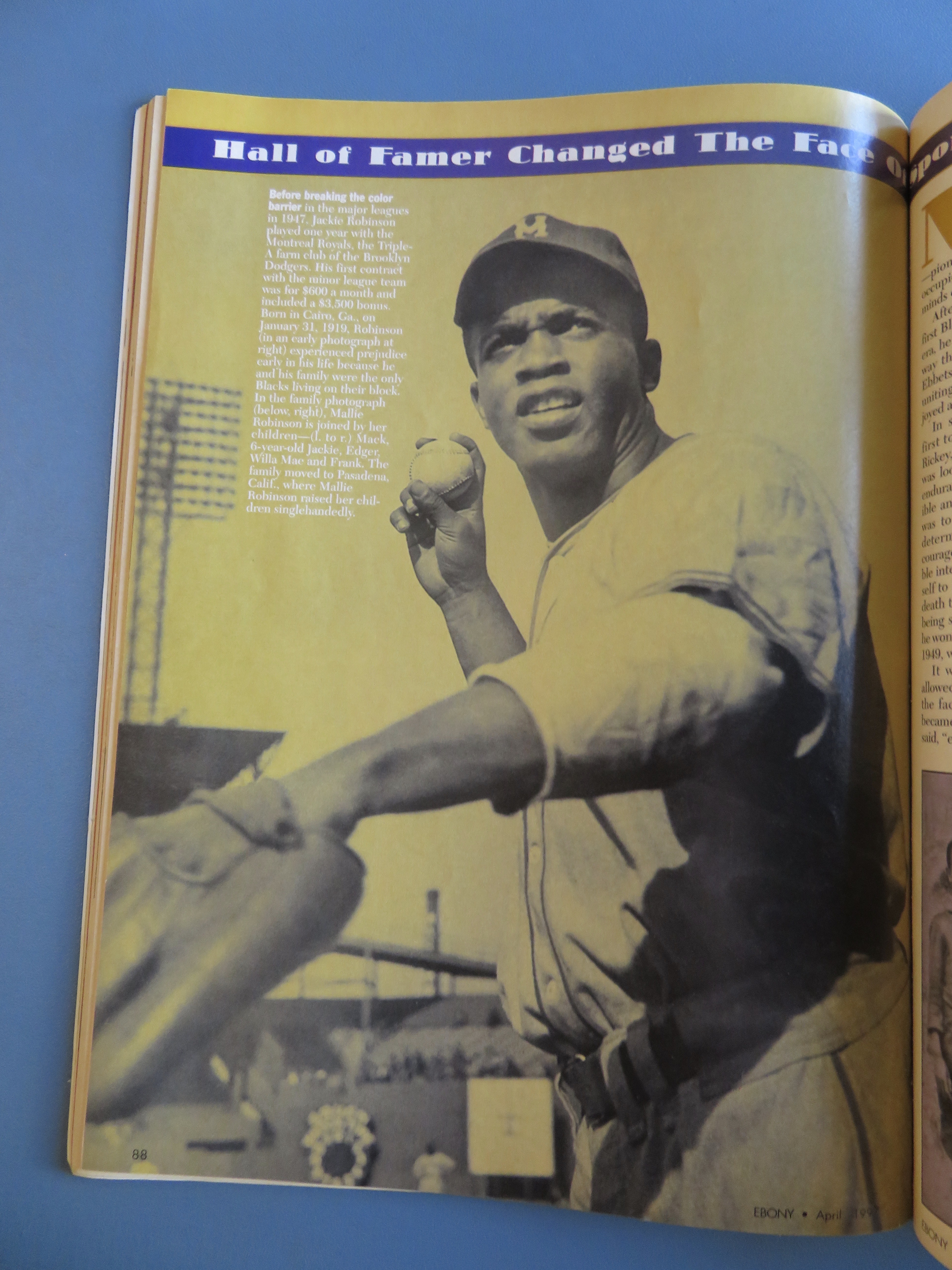 Ebony Magazine - April 1997 - The Magic Miracle