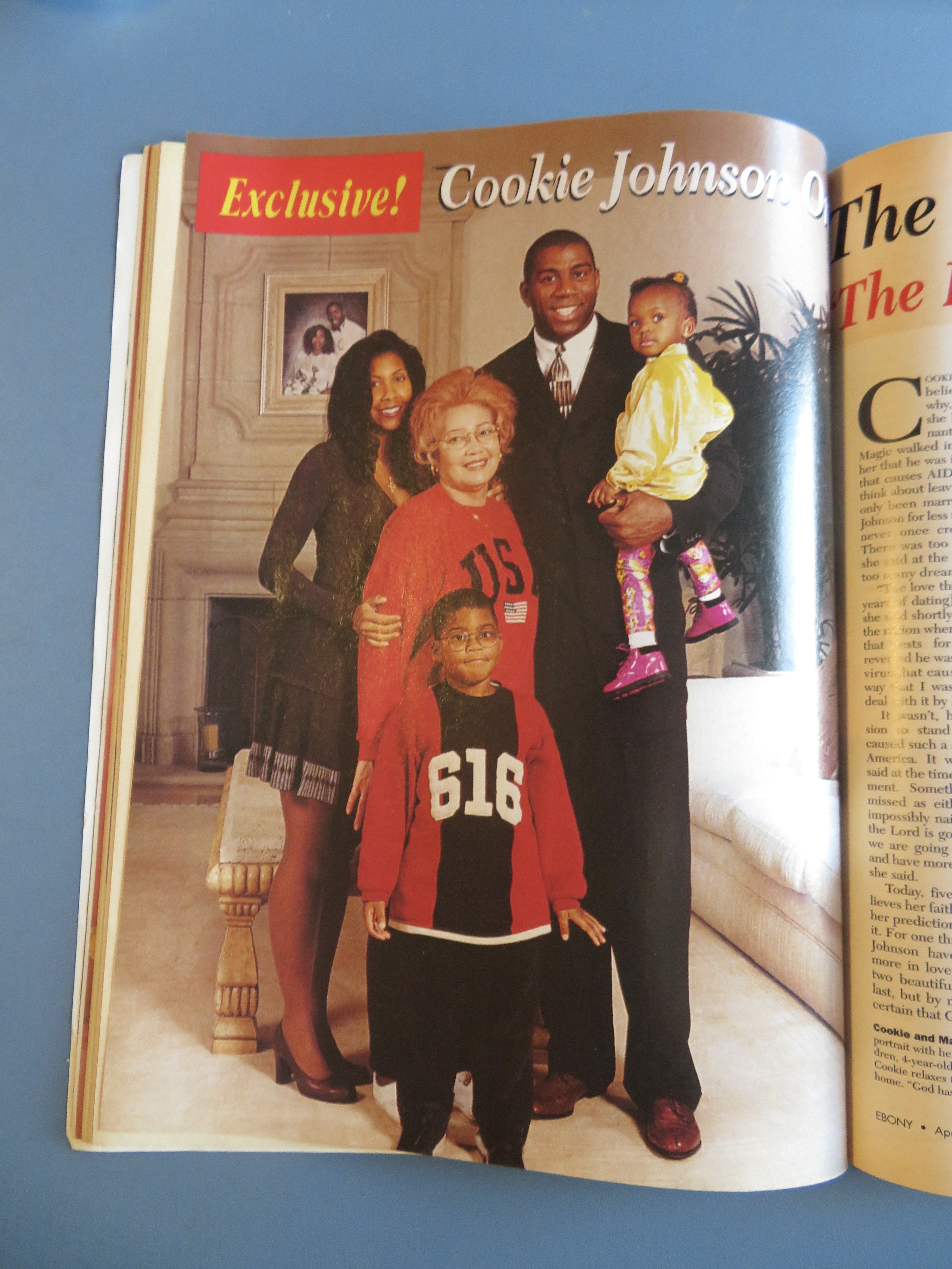 Ebony Magazine - April 1997 - The Magic Miracle