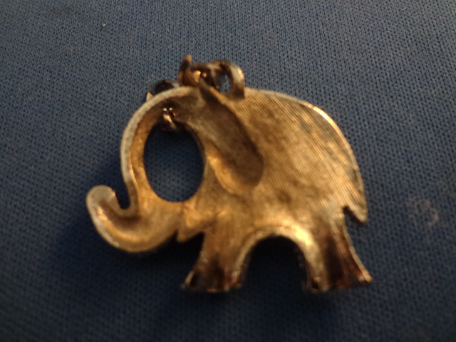 Silver Elephant Pendant