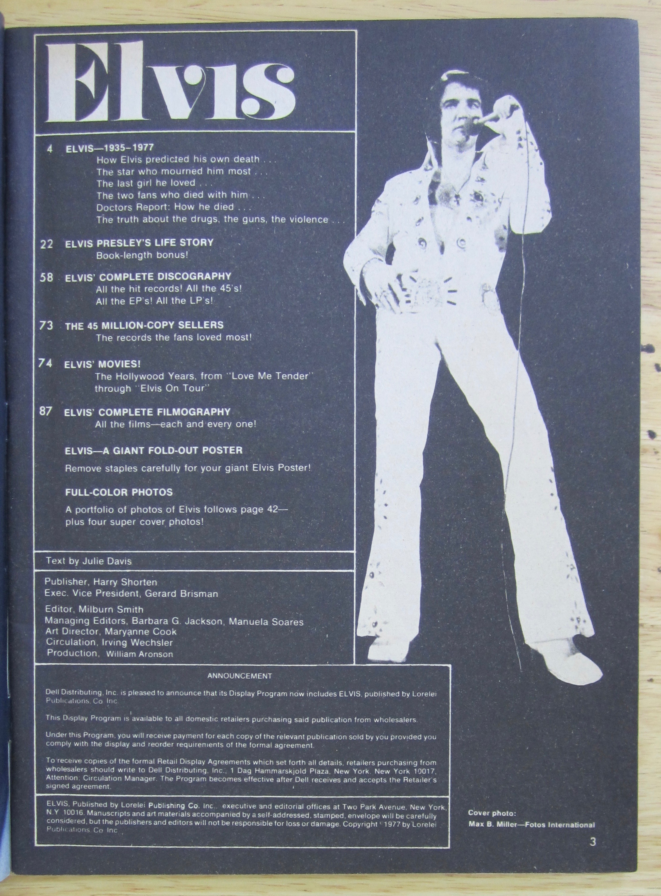 Elvis Memories Forever Magazine-1977-Elvis Presley