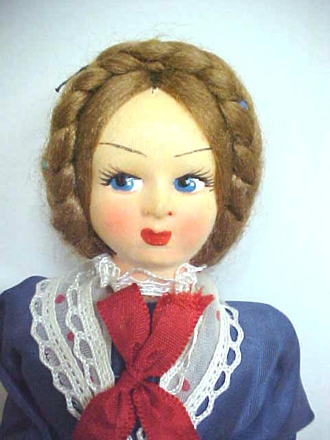 Lenci Type Doll Braids Lovely Face