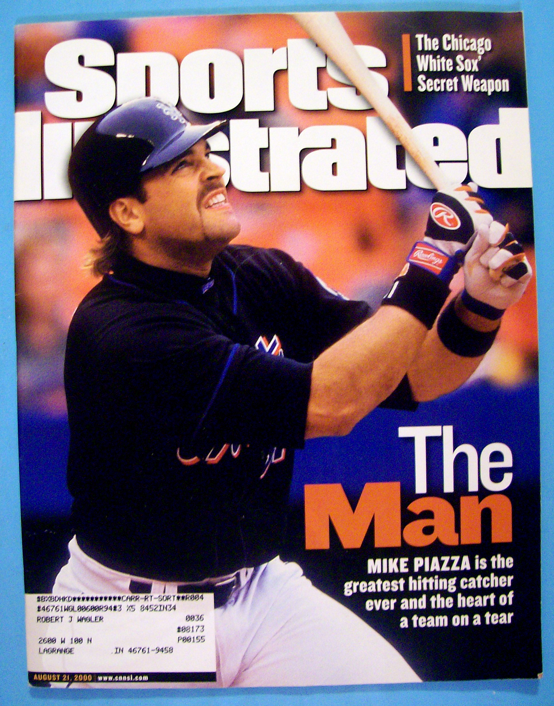 Sports Illustrated Magazine-August 21, 2000-Mike Piazza