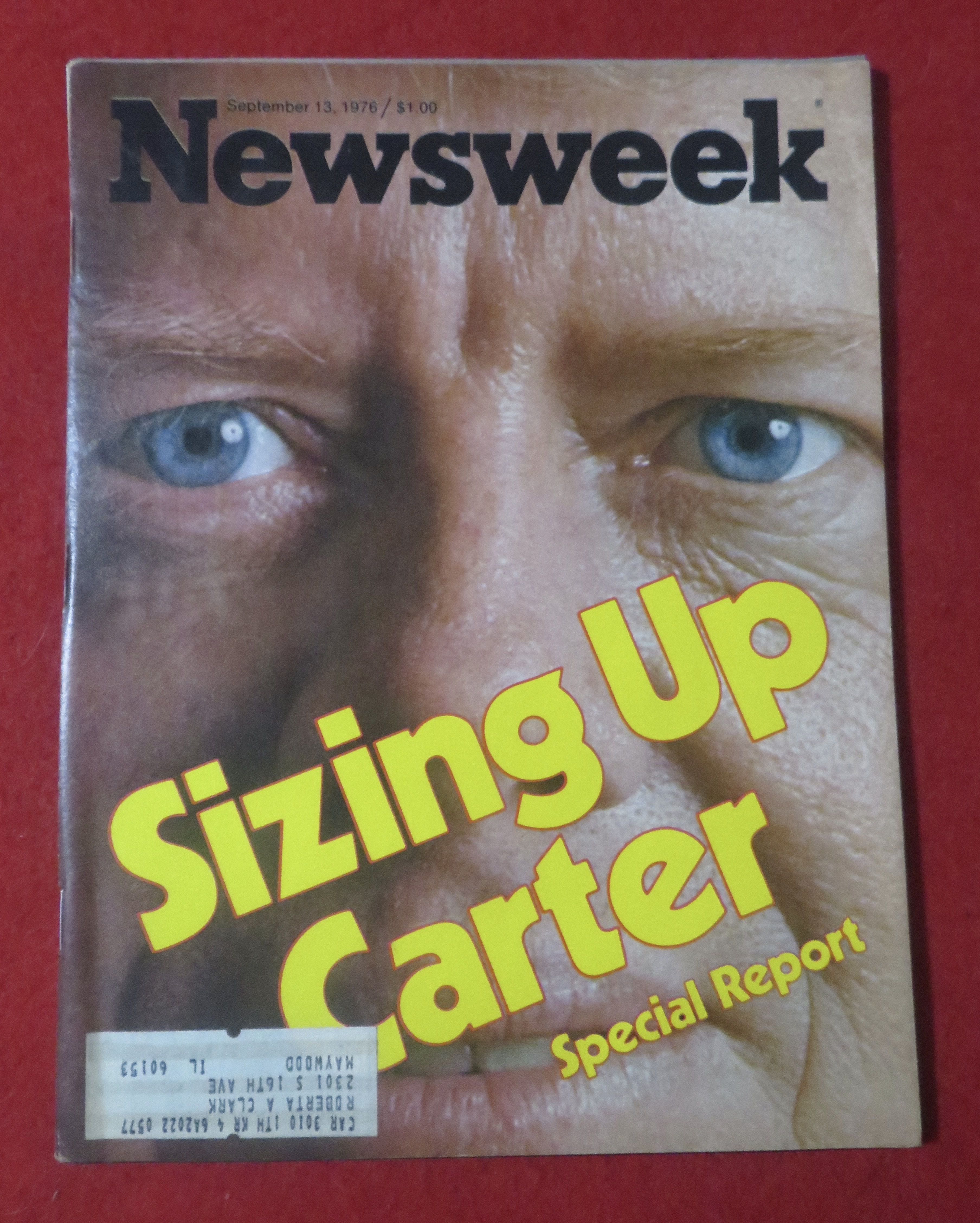 Newsweek Magazine September 13, 1976 Sizing Up Carter