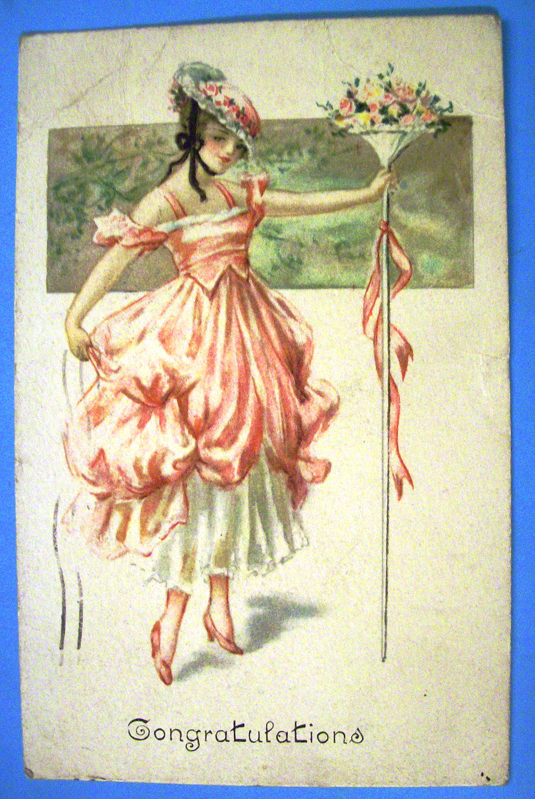 Congratulations Postcard