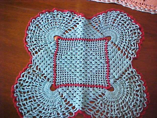 Colorful Crochet Doilies + Runner Scarf