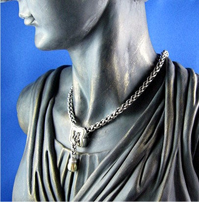 DAVID YURMAN 18K Gold Sterling Silver Necklace
