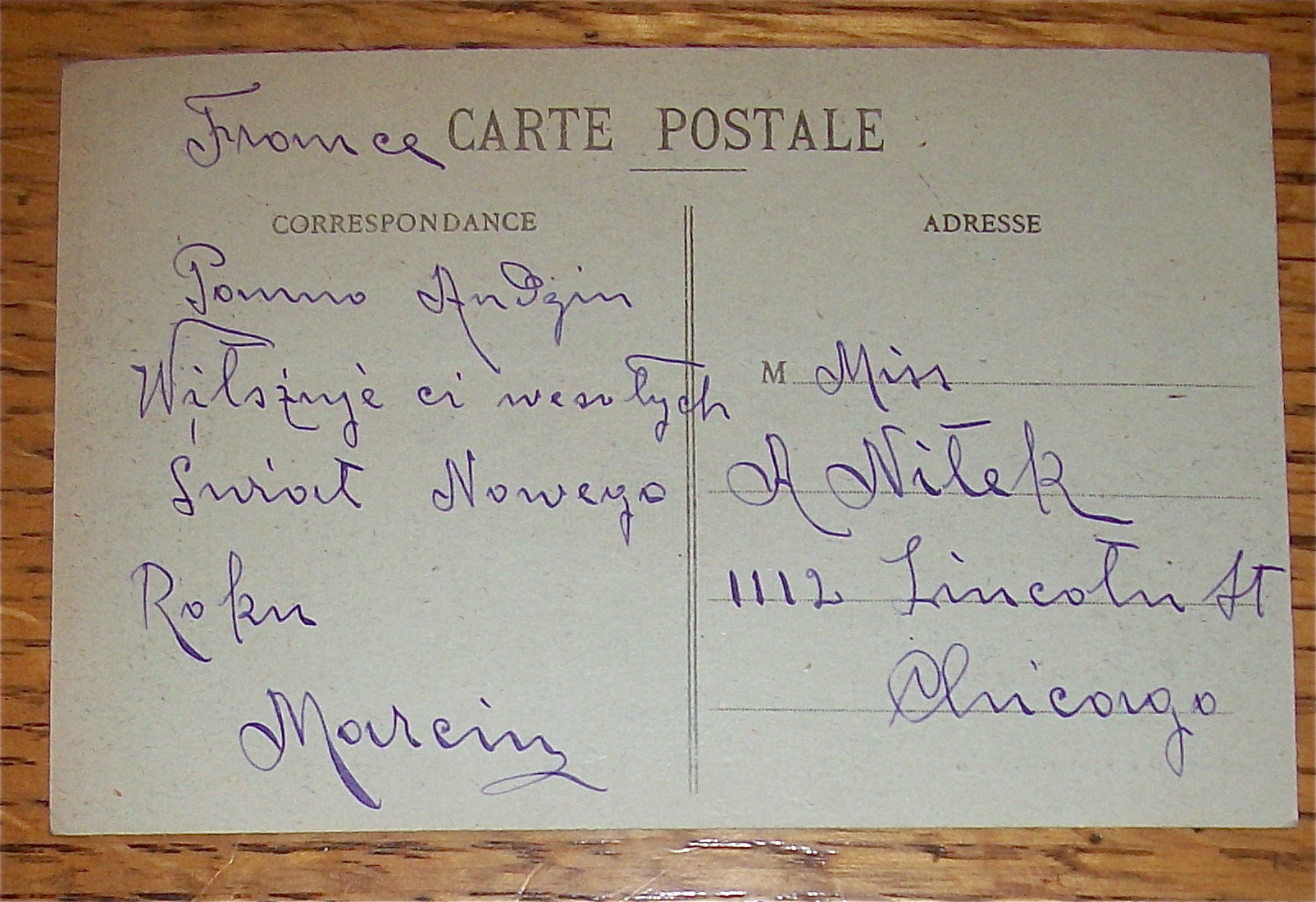 Luneville Military Cemetery Real Photo Postcard