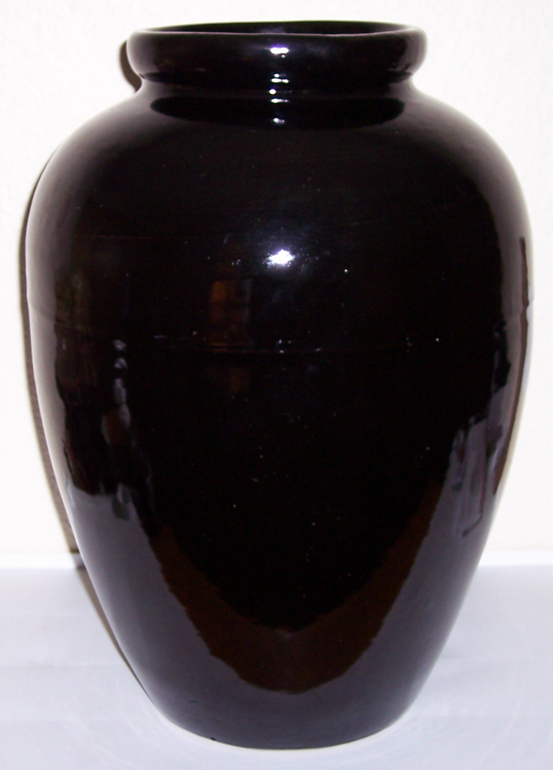 Monmouth Stoneware Pottery 18" Oil Jar!