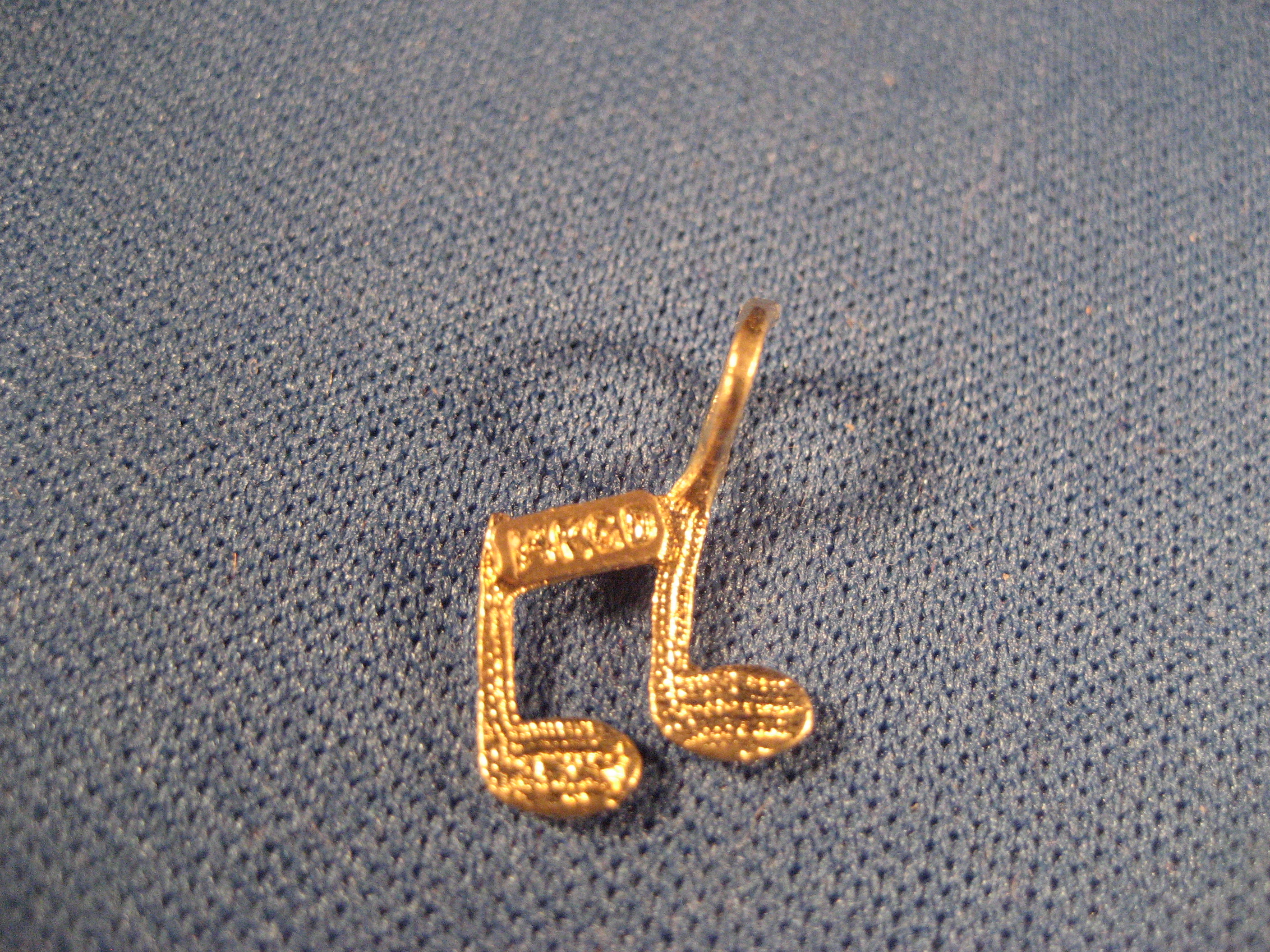 14KT Gold Music Note Charm