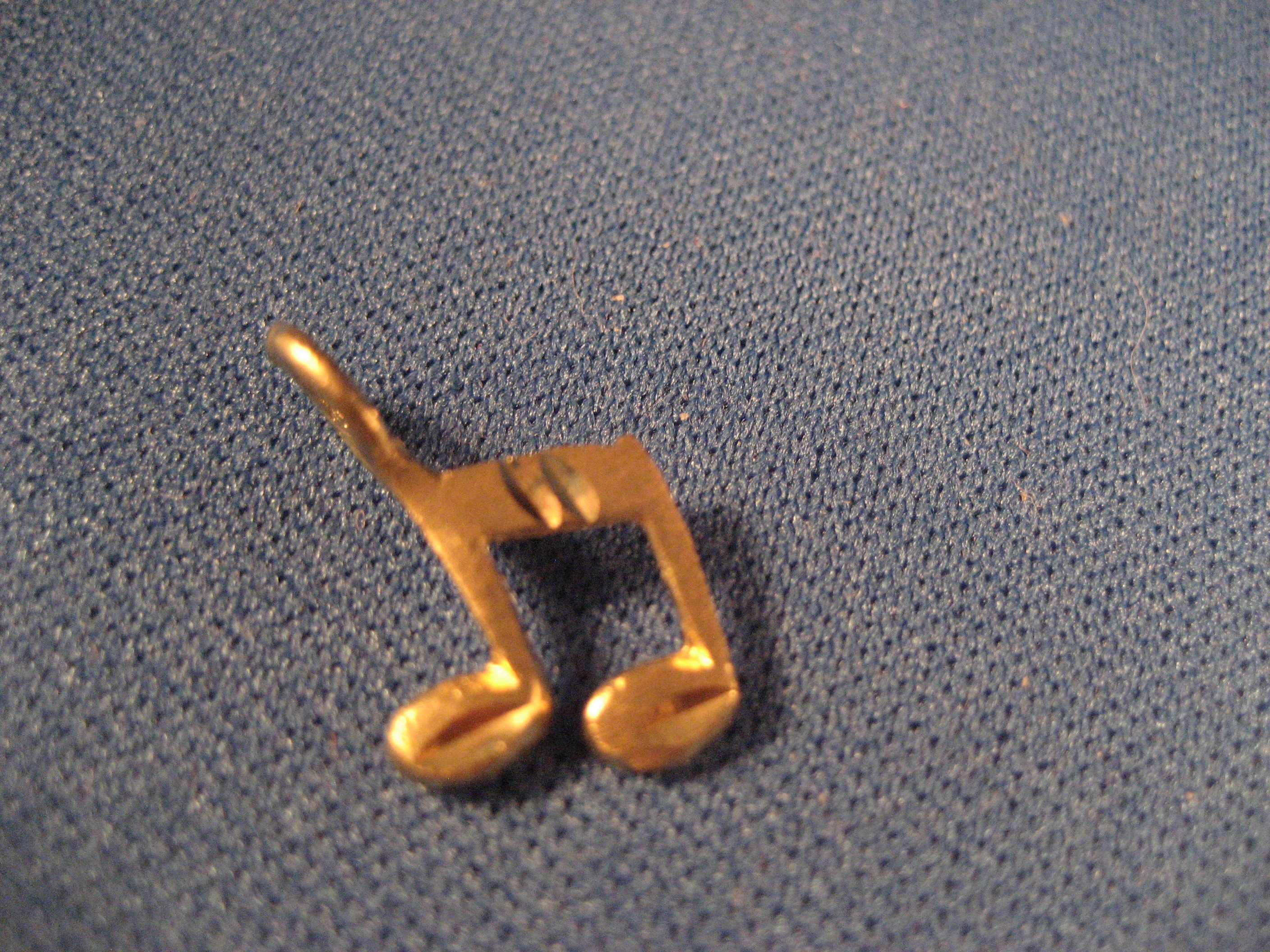 14KT Gold Music Note Charm