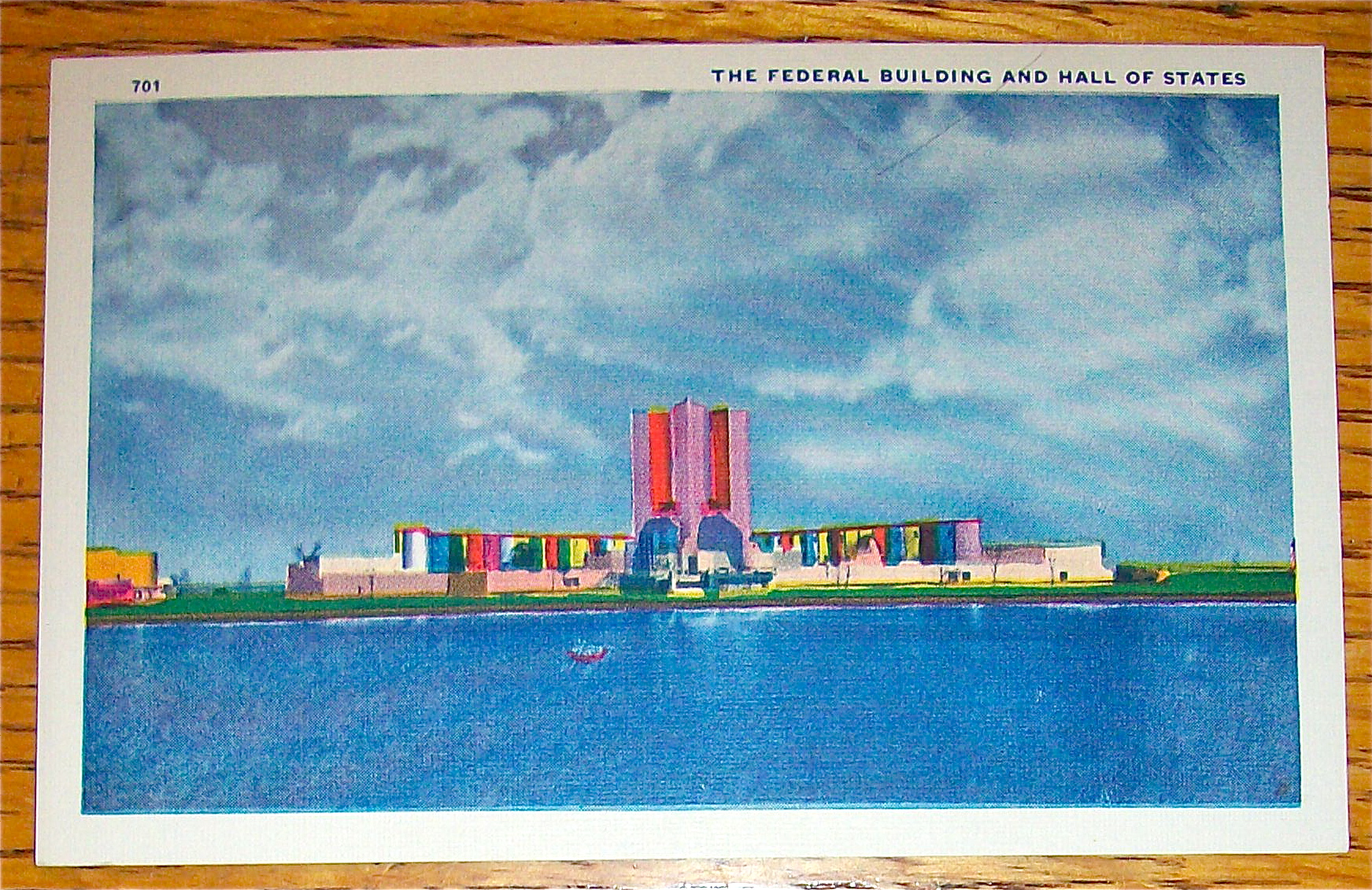 Federal Building Postcard (Chicago's World Fair)