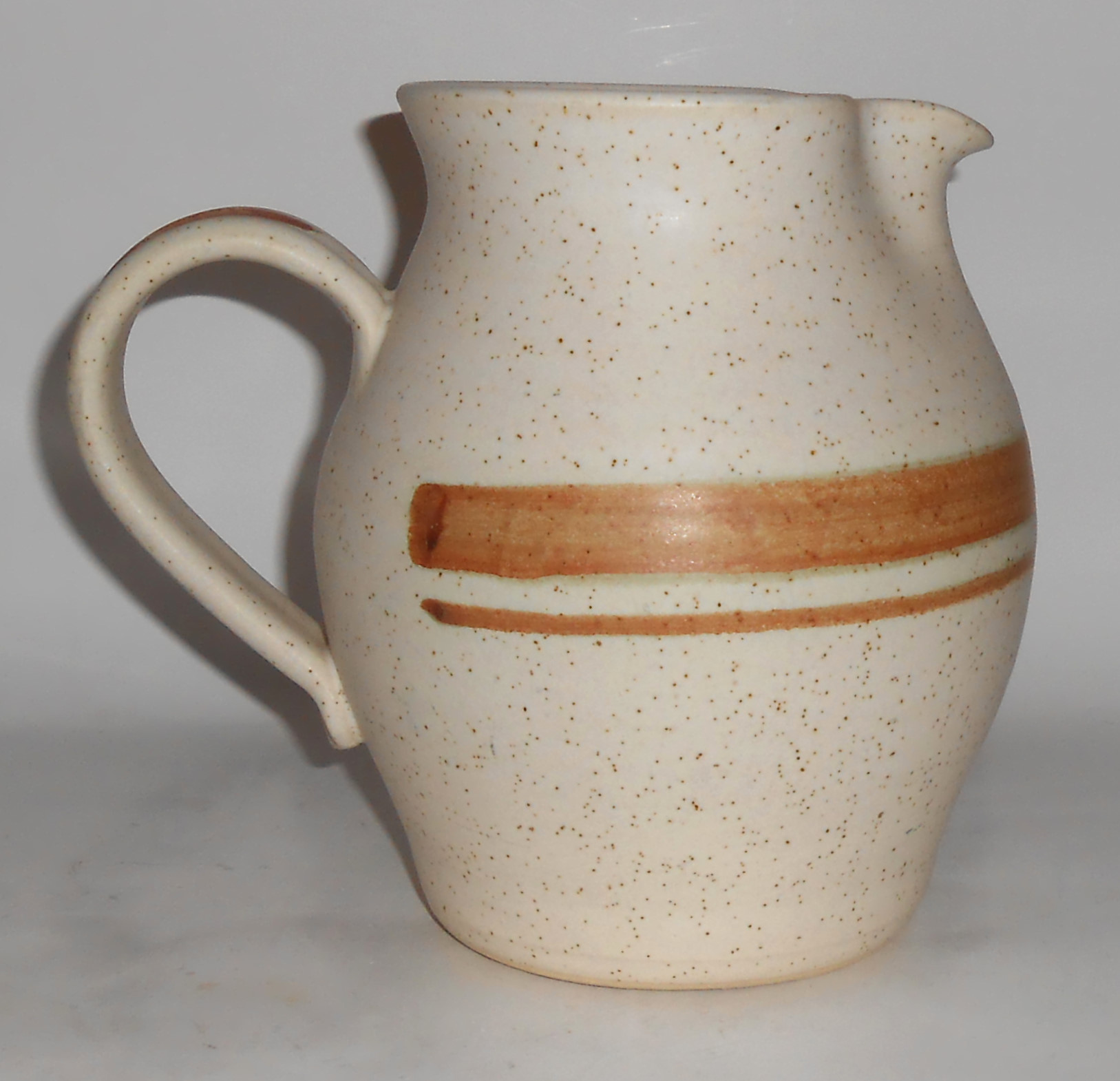 Bennett Welsh Studio Pottery Handmade Decorated Pitcher